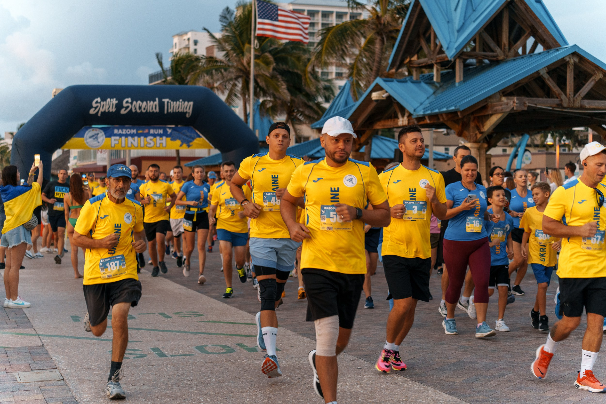 RAZOM RUN. ФОТОГРАФ ФЛОРИДА МАЙАМИ