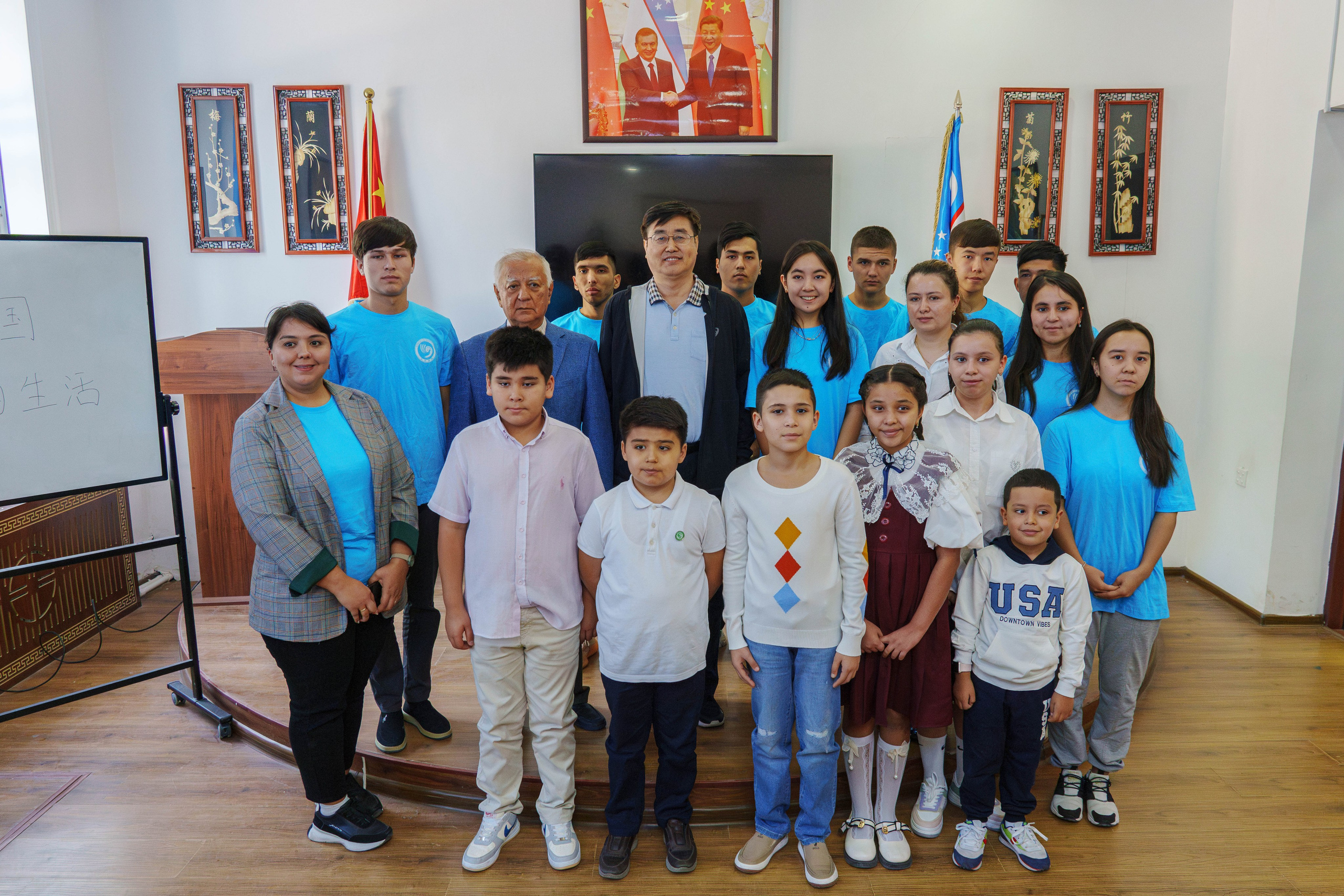 Делегация Синьхуа. Георгий Намазов | Фотограф в Ташкенте