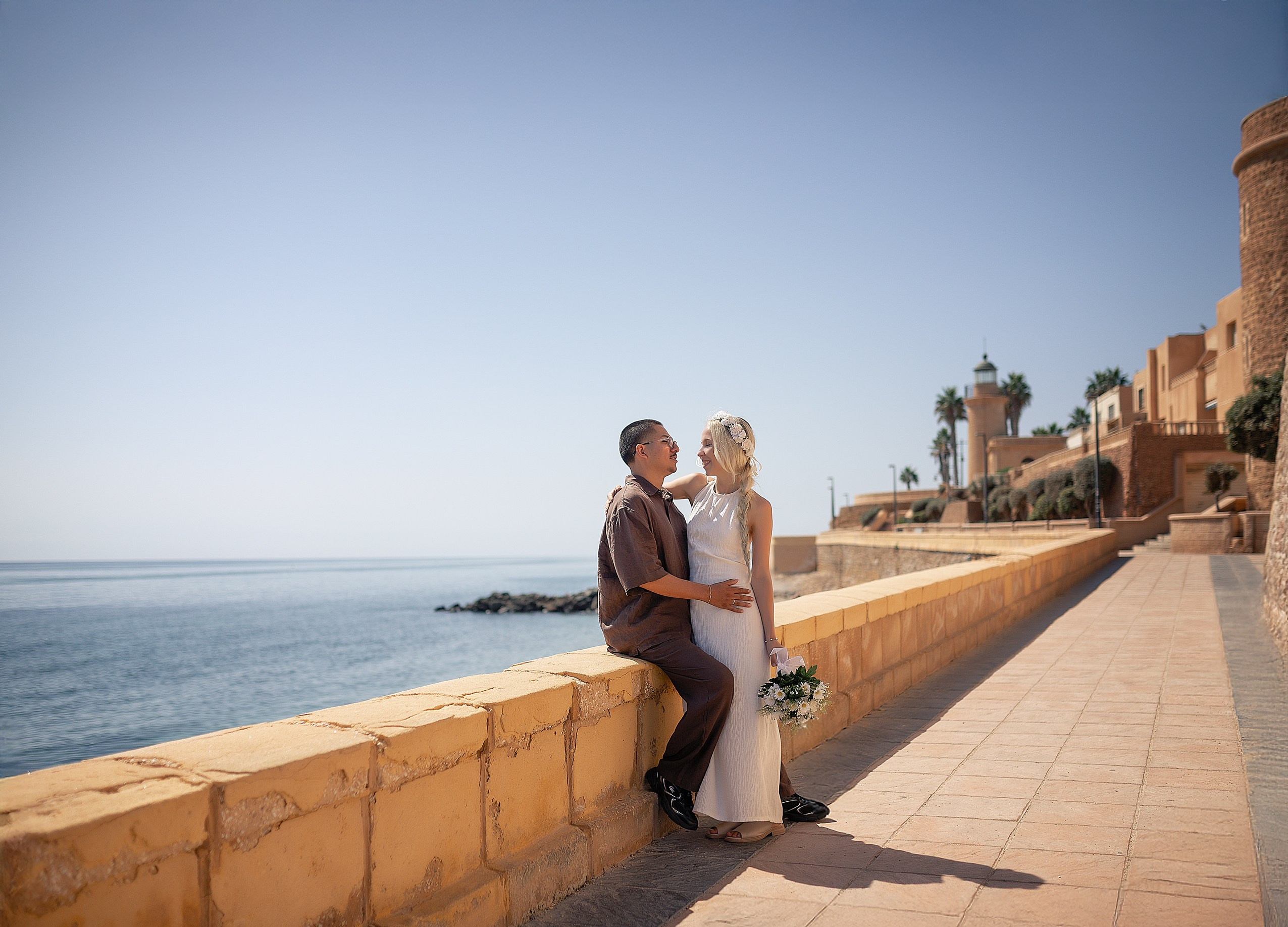 Post-Boda en exteriores. Fotógrafo Almeria. Swetlana Ushakova