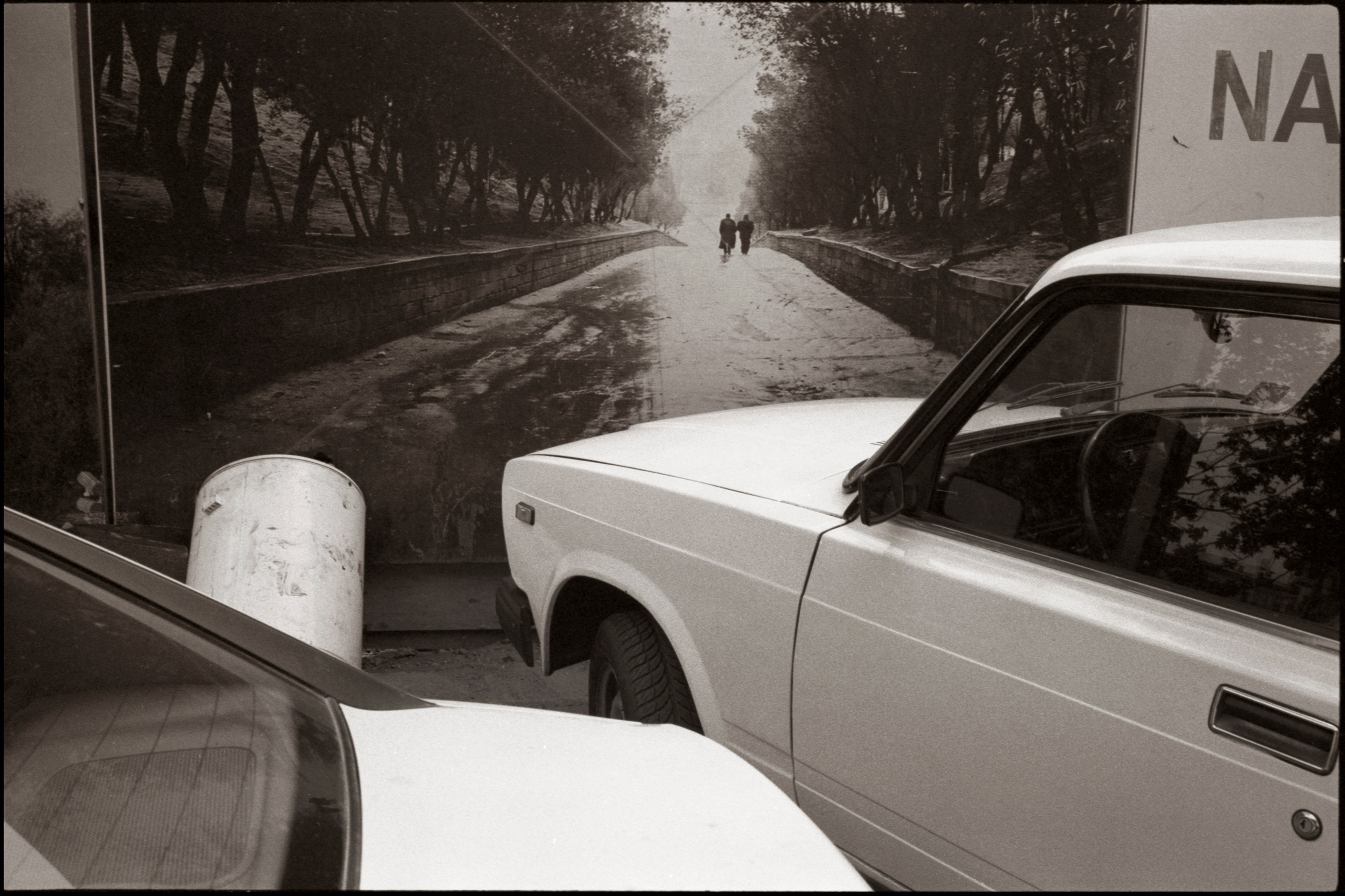 The departing.  Baku, 2011