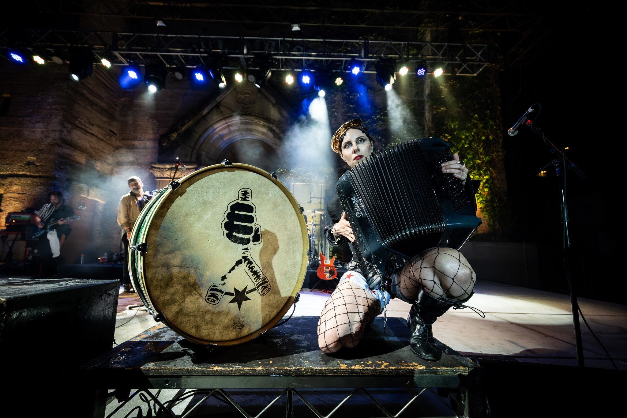 GOGOL BORDELLO / SARATOGA / CA. Reportage concert portrait photography in the San Francisco Bay Area