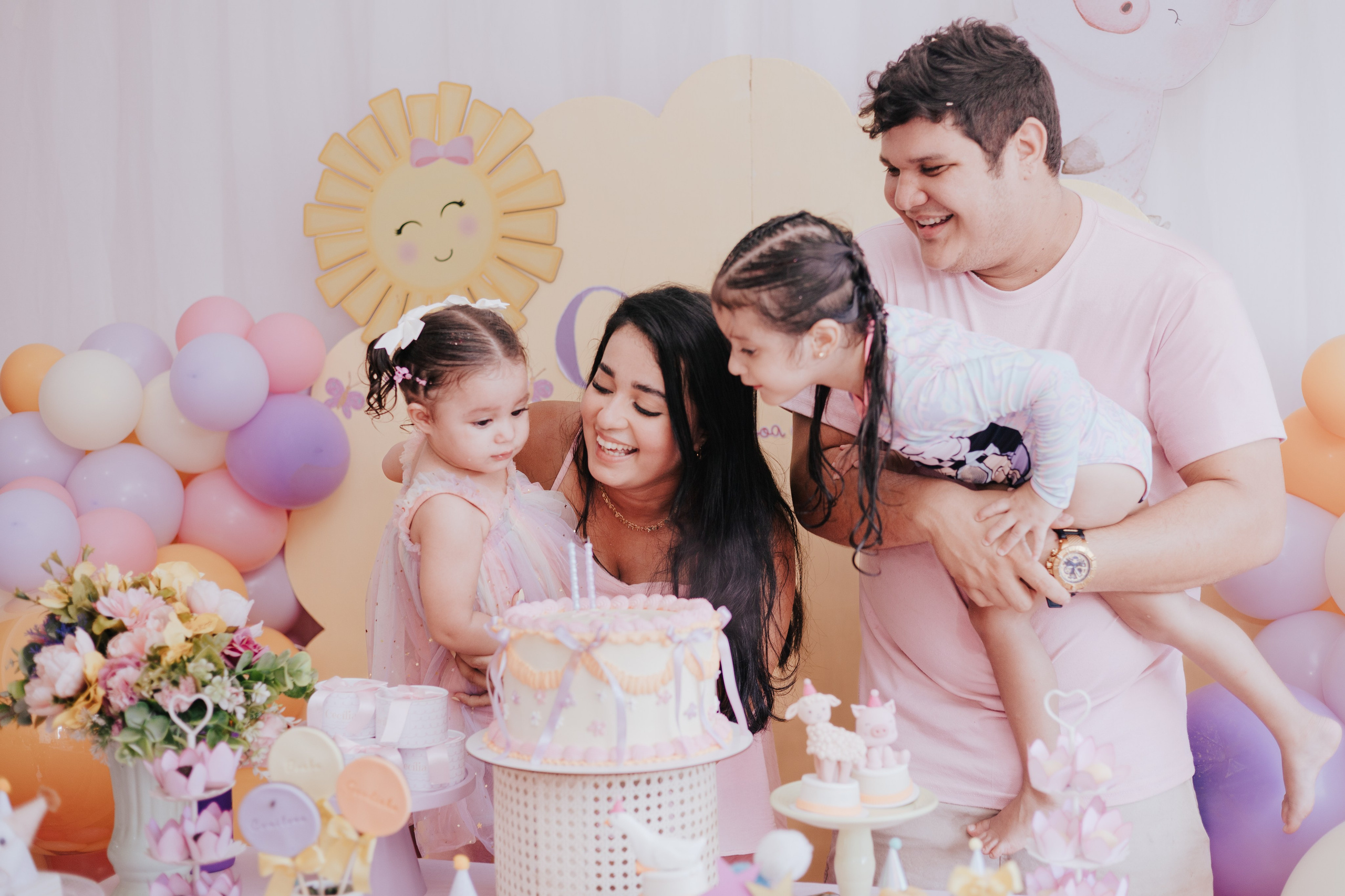 Cecília 2 anos. Fotografia de família e parto