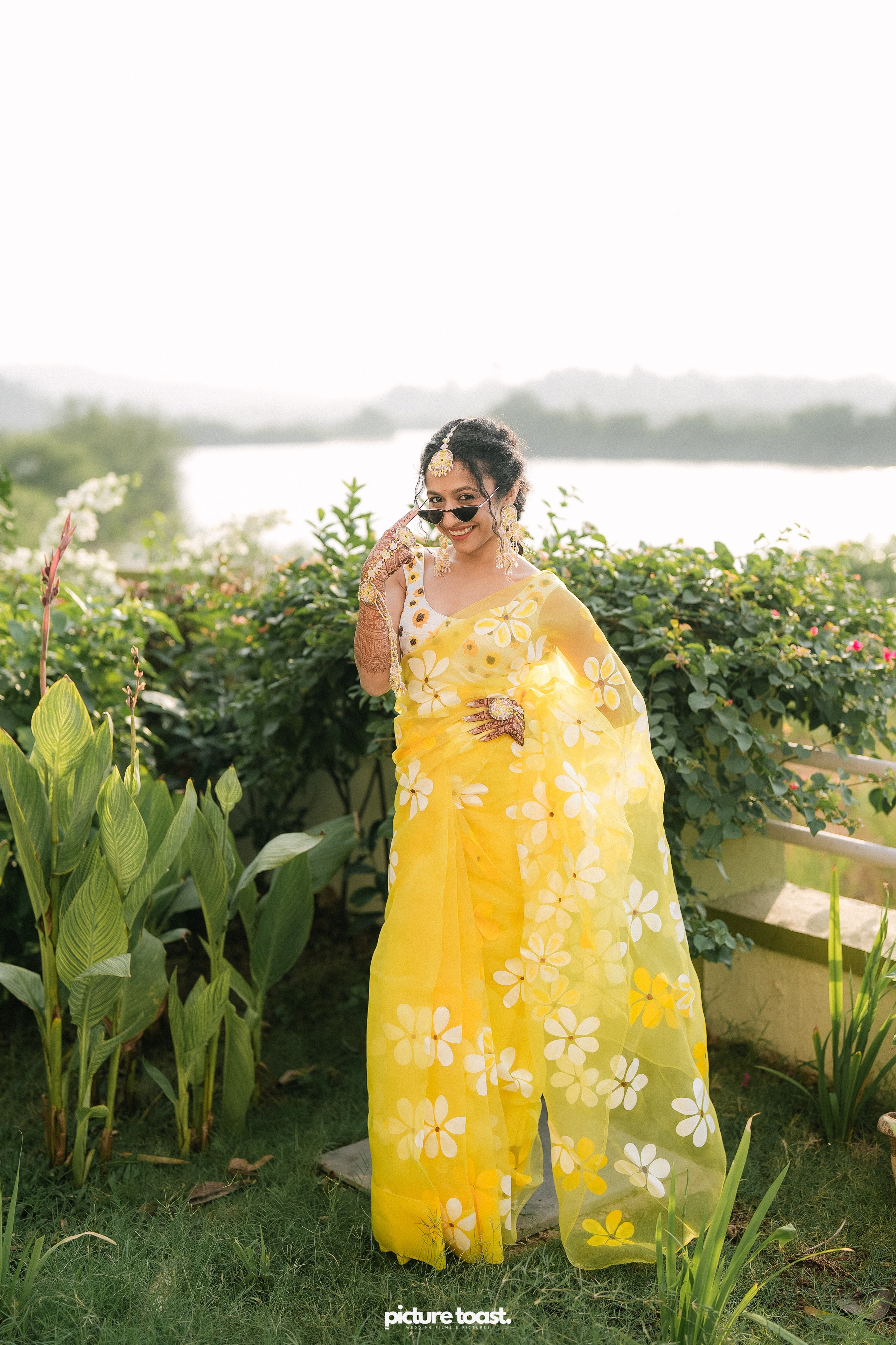 Haldi Hues Ft. Baebie & Goyal. Fine art Wedding Photographers in India & Canada