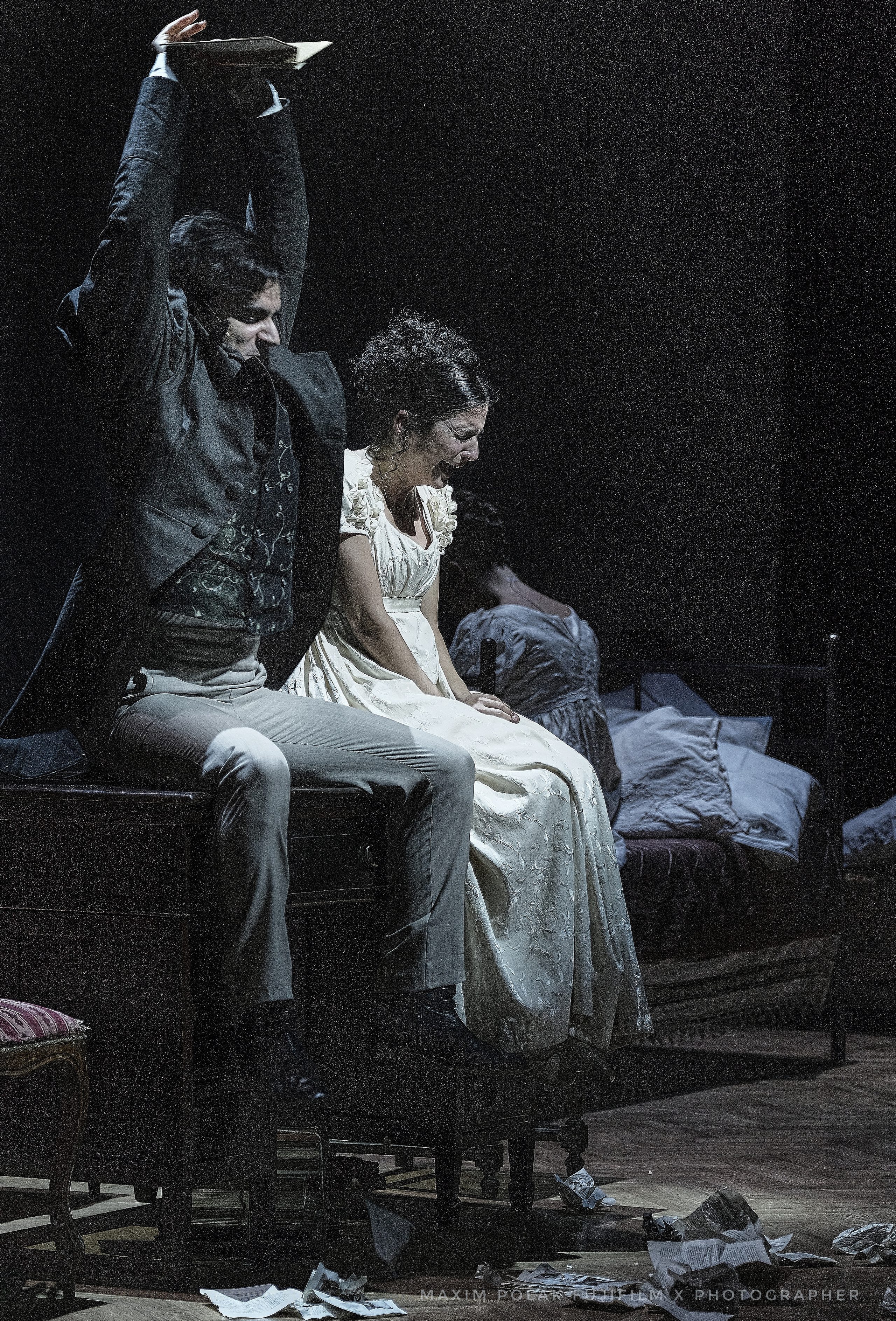 Theater Gesher. “Onegin. Comments”. Middle East Photo Agency — Weddings, Bar & Bat Mitzvahs, Brit Milah, Theater, Magnets, Portraits