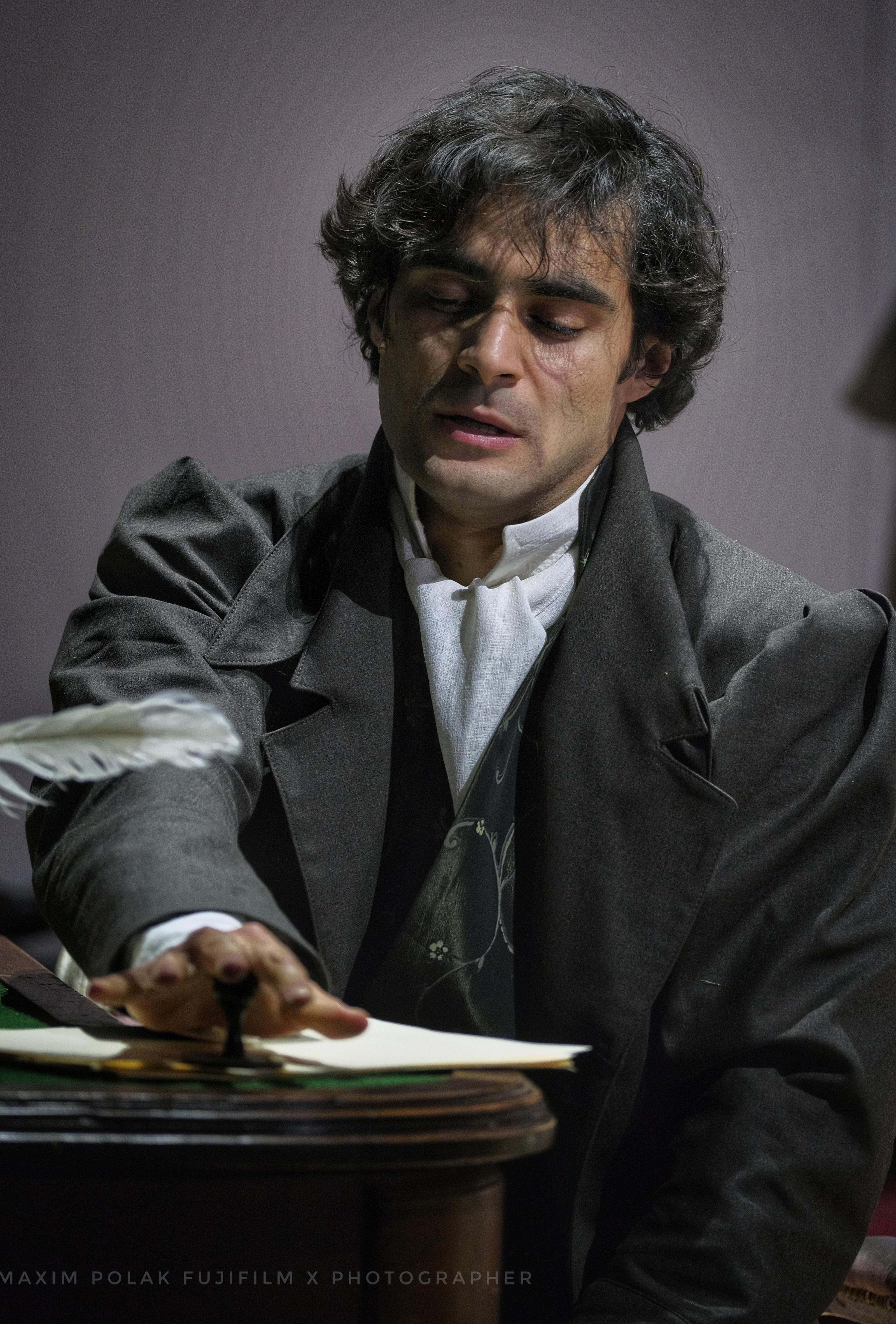 Theater Gesher. “Onegin. Comments”. Middle East Photo Agency — Weddings, Bar & Bat Mitzvahs, Brit Milah, Theater, Magnets, Portraits