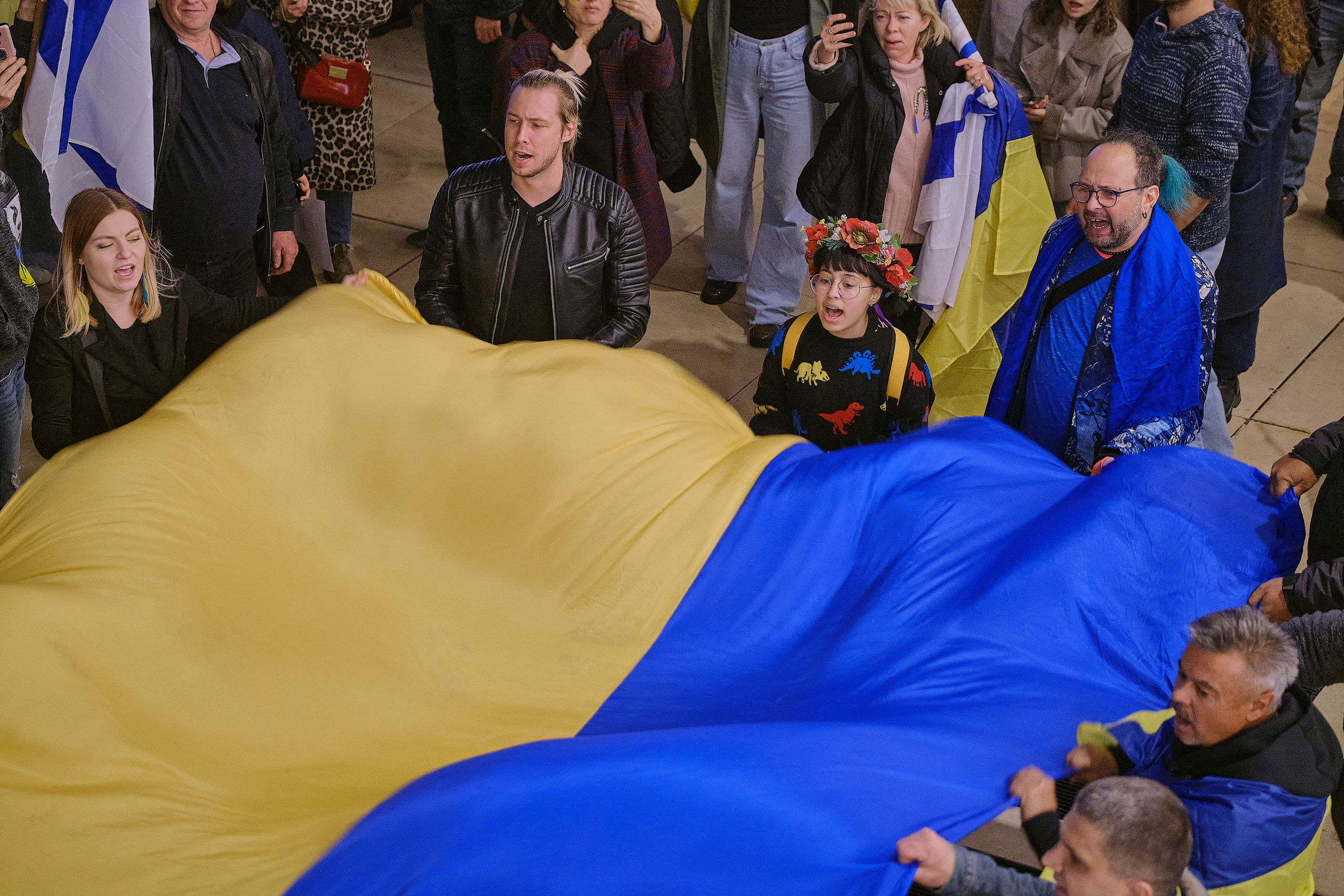 Special Report. Tel Aviv. Protest Against War. Middle East Photo Agency — Свадьбы, Бар и Бат-мицва, Брит, Театр, Магниты, Портреты