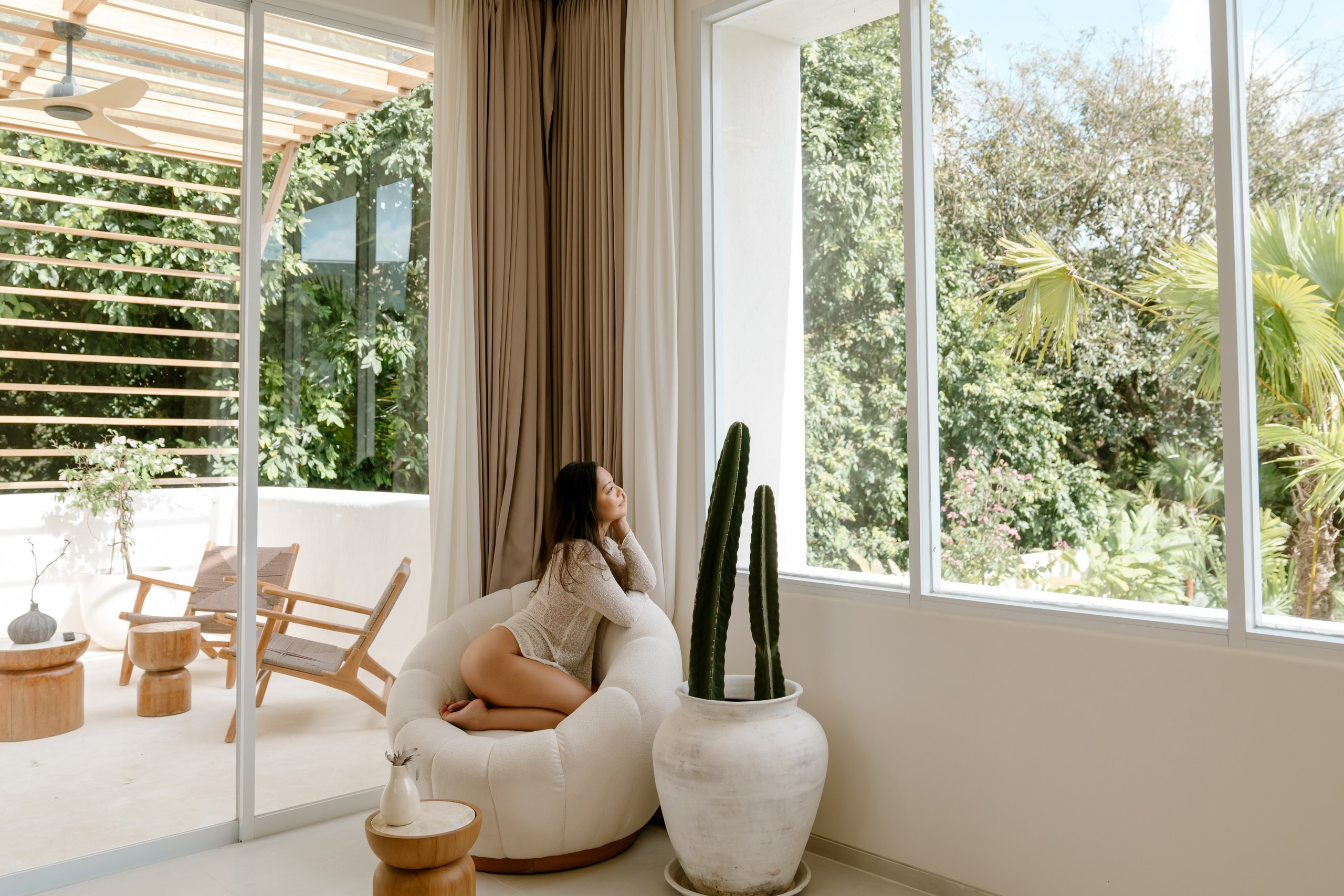 Julia Solo Portrait. Female Photographer in Bali