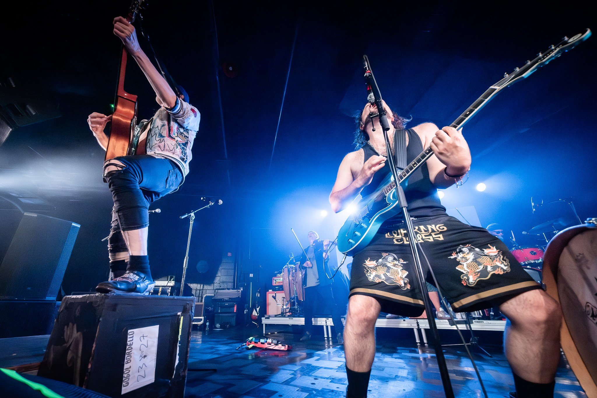 GOGOL BORDELLO / SACRAMENTO. Reportage concert portrait photography in the San Francisco Bay Area