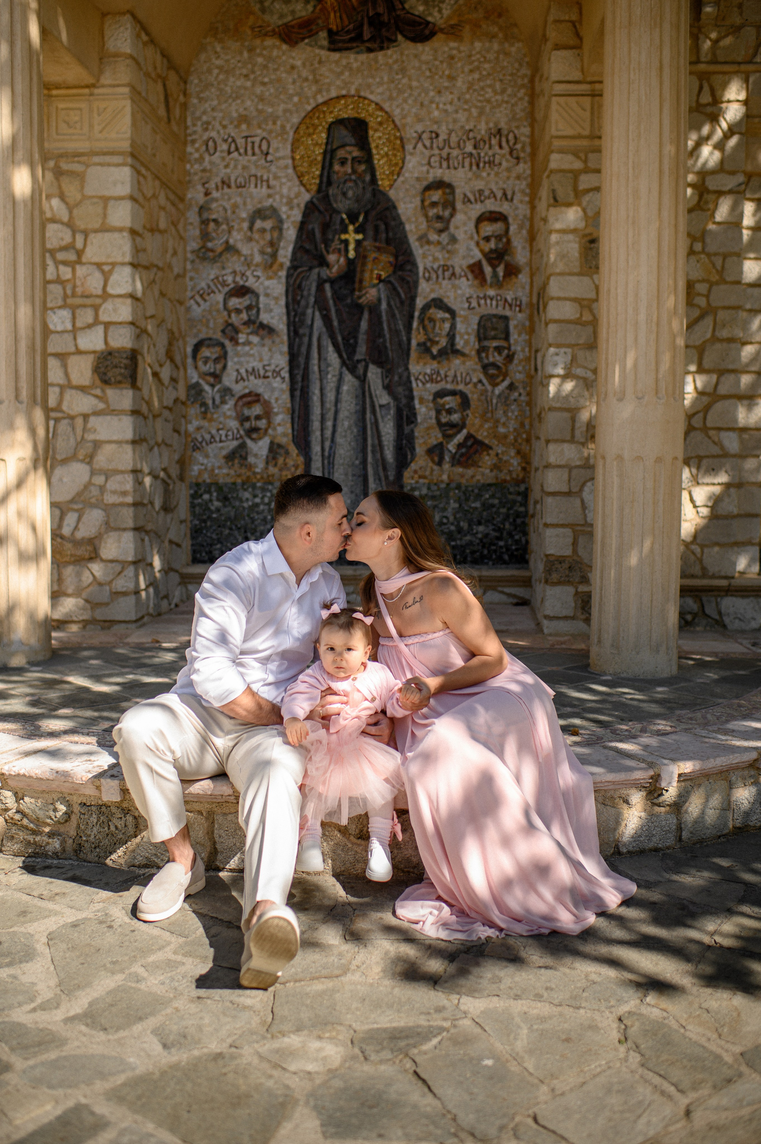 Baptism Aleksandra-Olivia. Family, children, portrait, and event photography in Thessaloniki