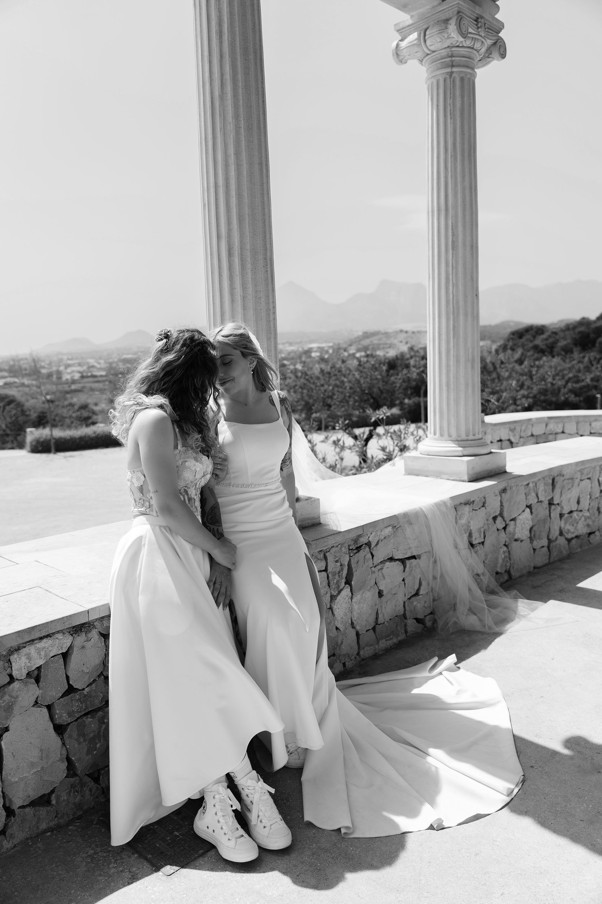 Belen and Anina. Destination Wedding Photographers based in Spain