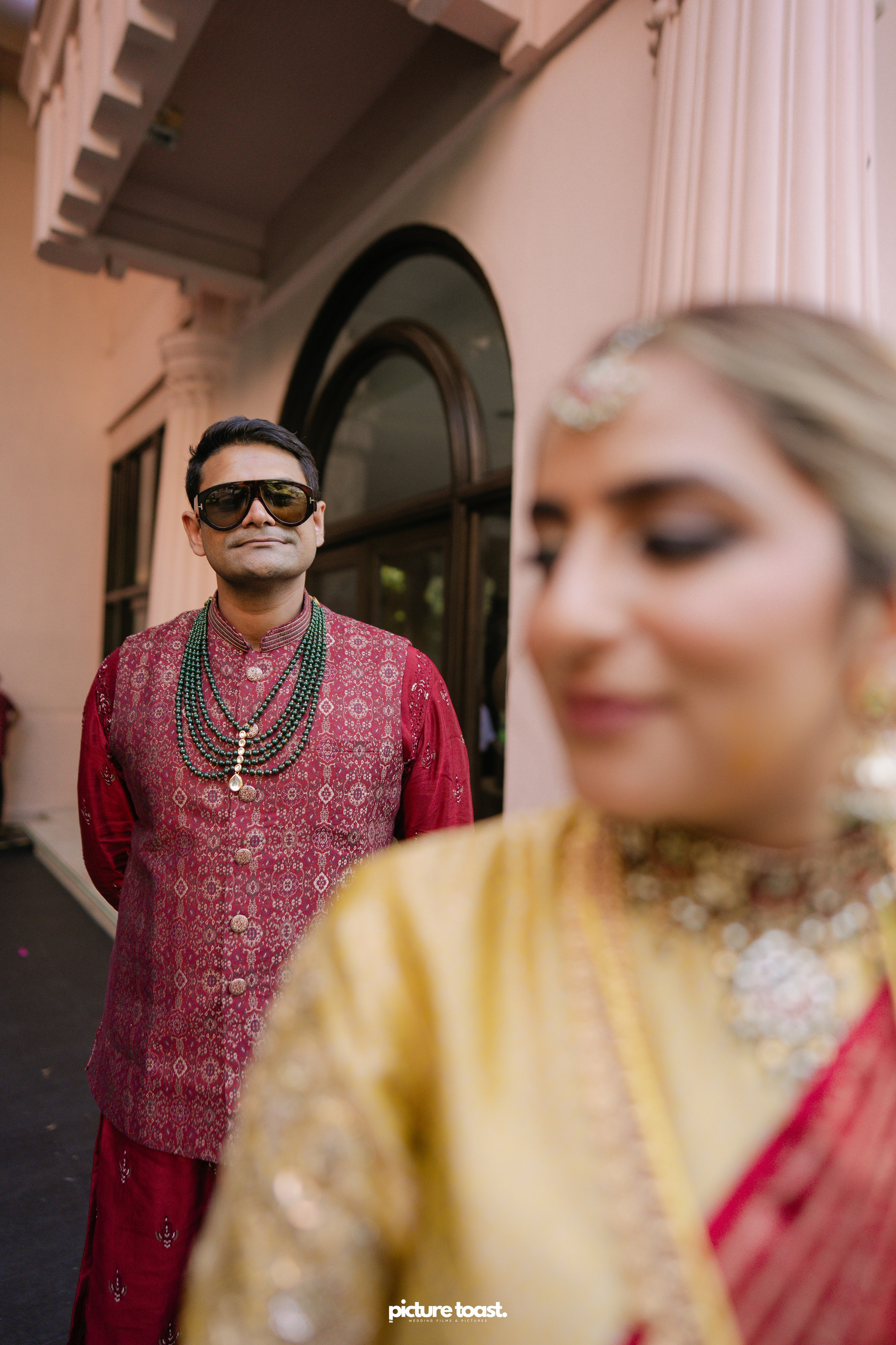 South Indian Wedding Ft. Aashna & Rajiv. Fine art Wedding Photographers in India & Canada