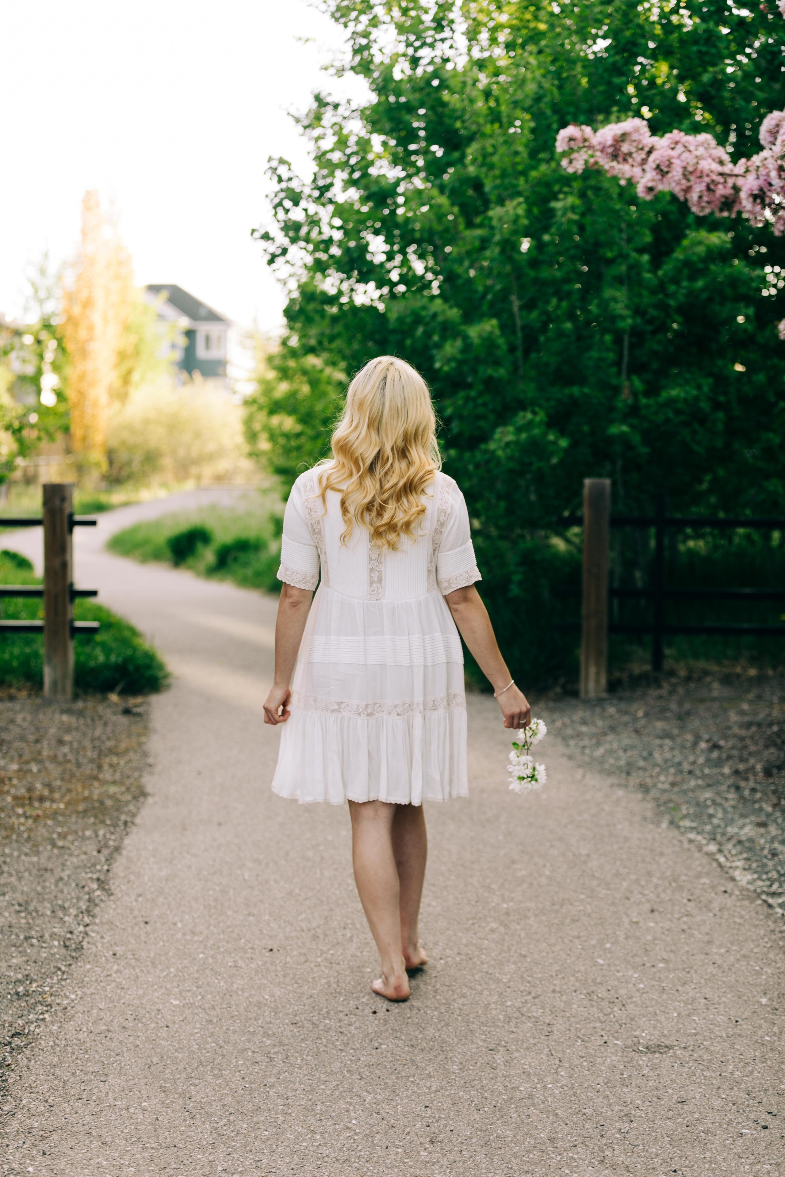 Leanne — Cherry Blossoms. Fotografía accesible en Calgary