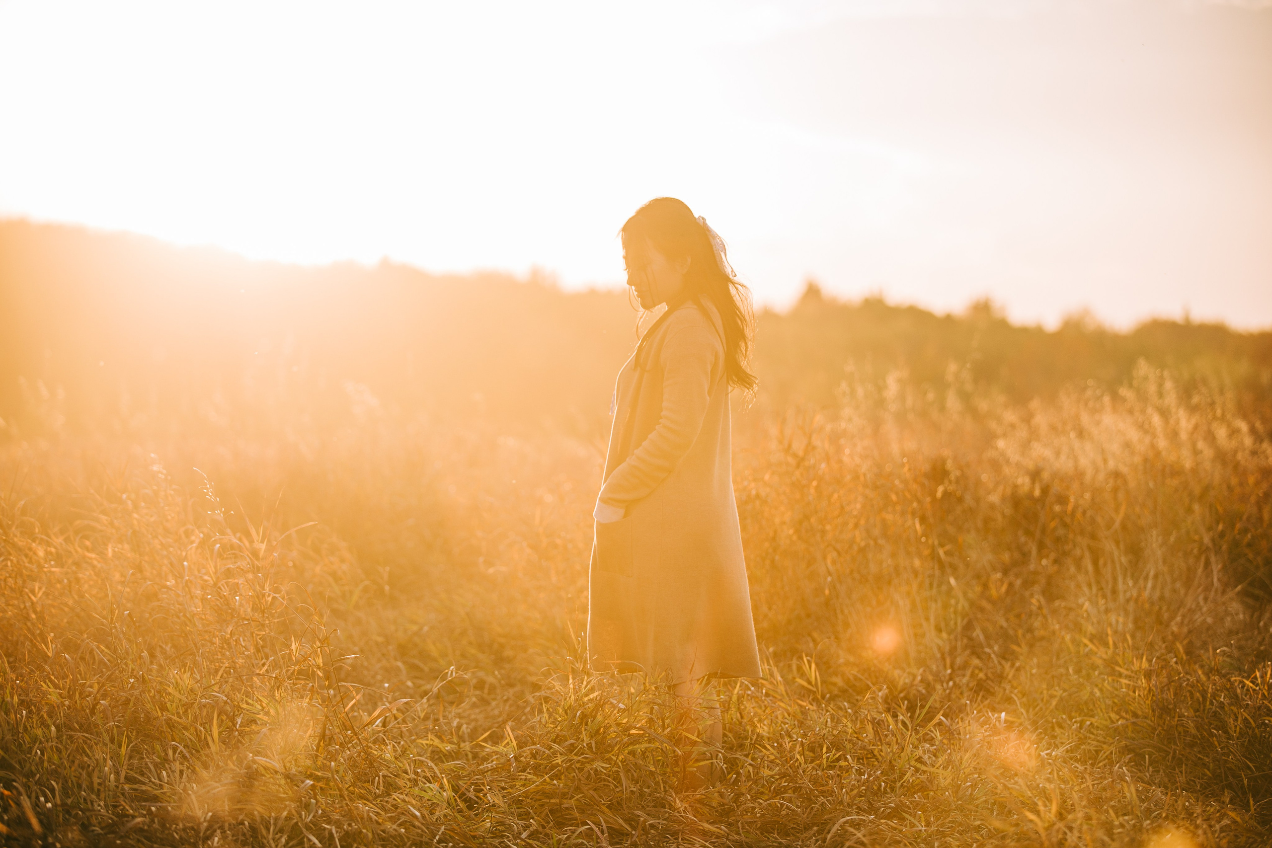 Hannah Woo — Fish Creek. Fotografía accesible en Calgary