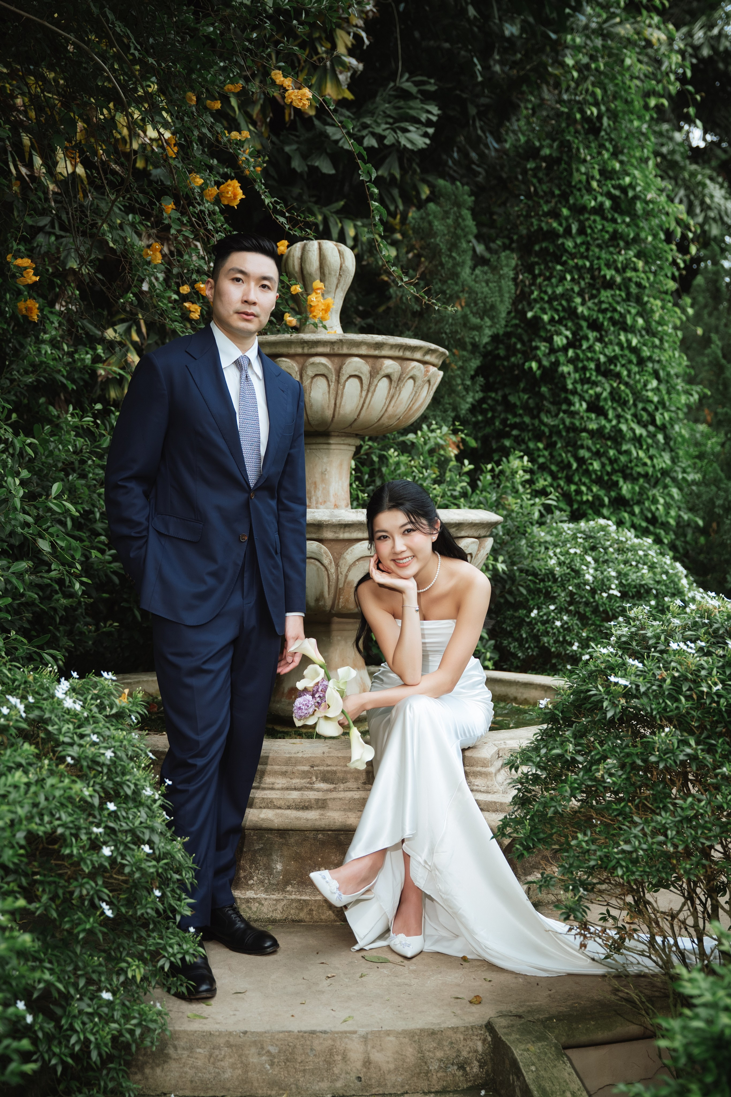 N&N Prewedding Jardin de Rom. Anns wedding photography