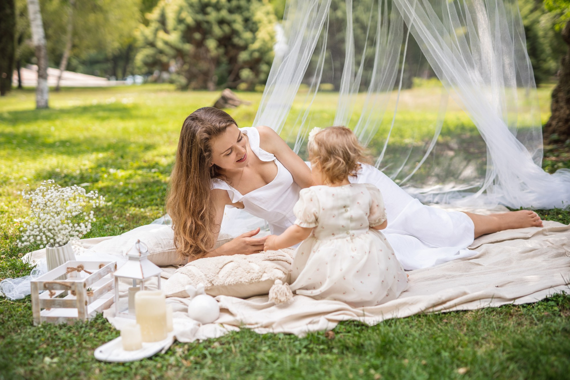 Emilia’s 1 year. Photograph in Bulgaria Katerina Zubkova