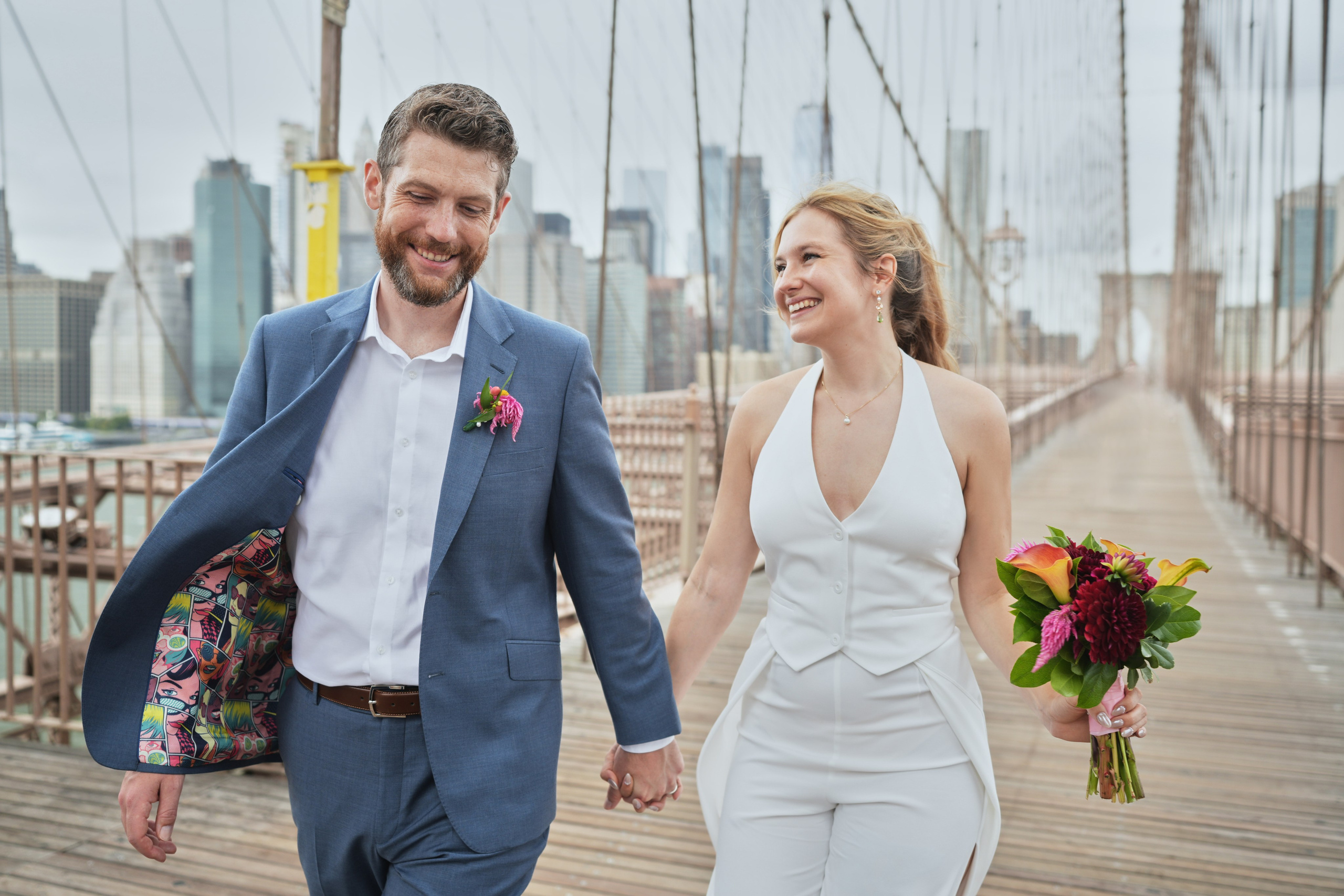 Thom&Madi, Brooklyn, Registration day. Alex Pedan photography