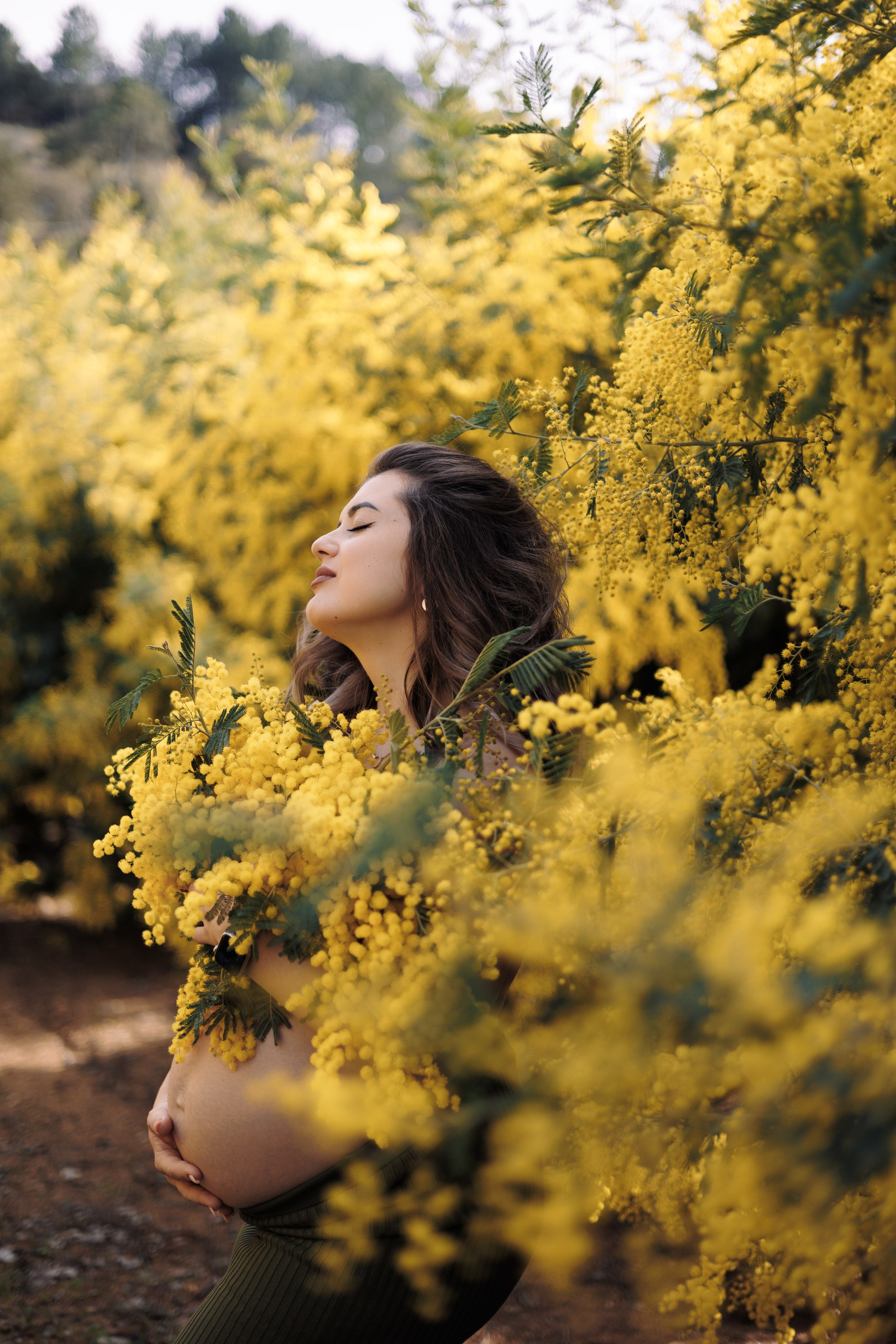 Maternité Elena. Photographe en Côte d’Azur