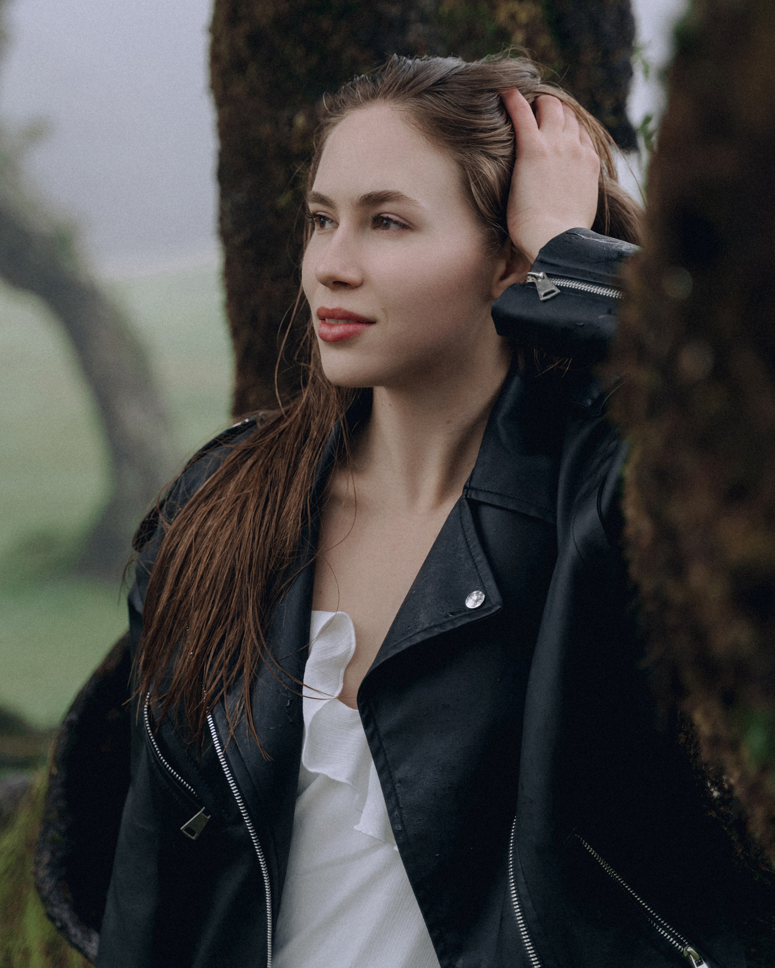 Misty Morning Photoshoot — Katya | Fanal Forest, Madeira Photographer. Your photographer in Madeira