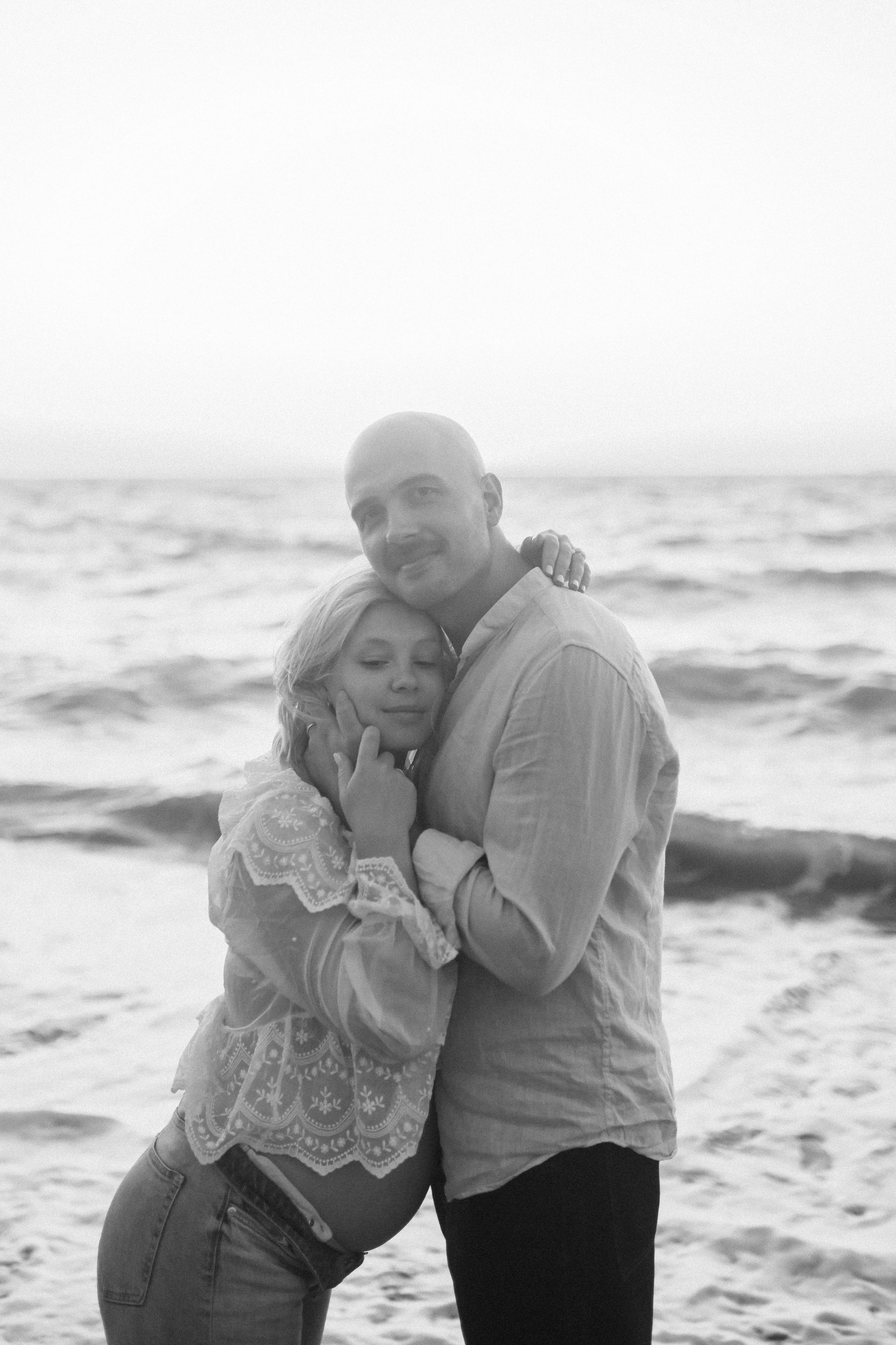 Maternity Photoshoot on the Beach in Rhodes. Photographer in Rhodes Island