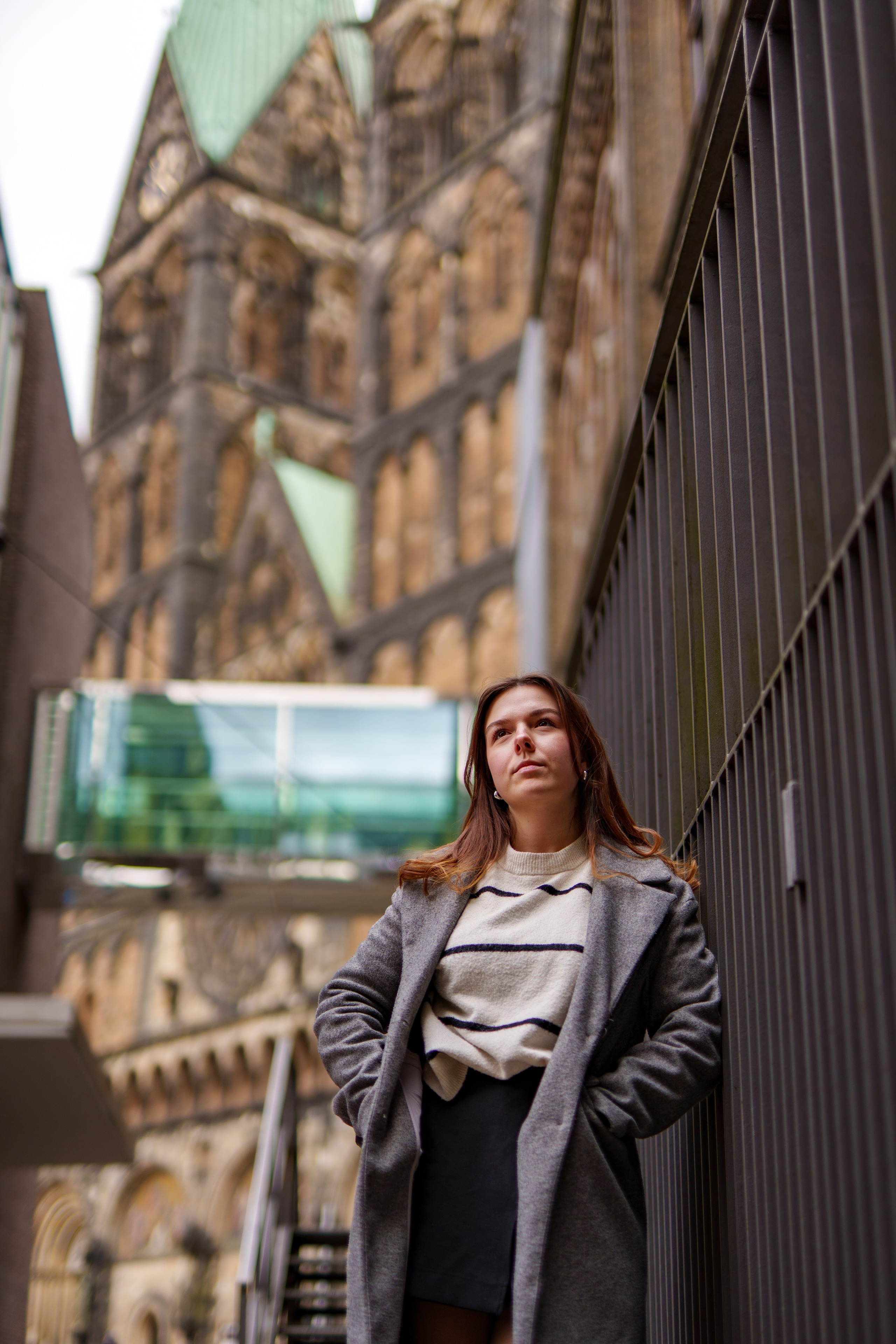 Bremen’s historic city center w/ Lucy. URBANSTREETFILES.ART