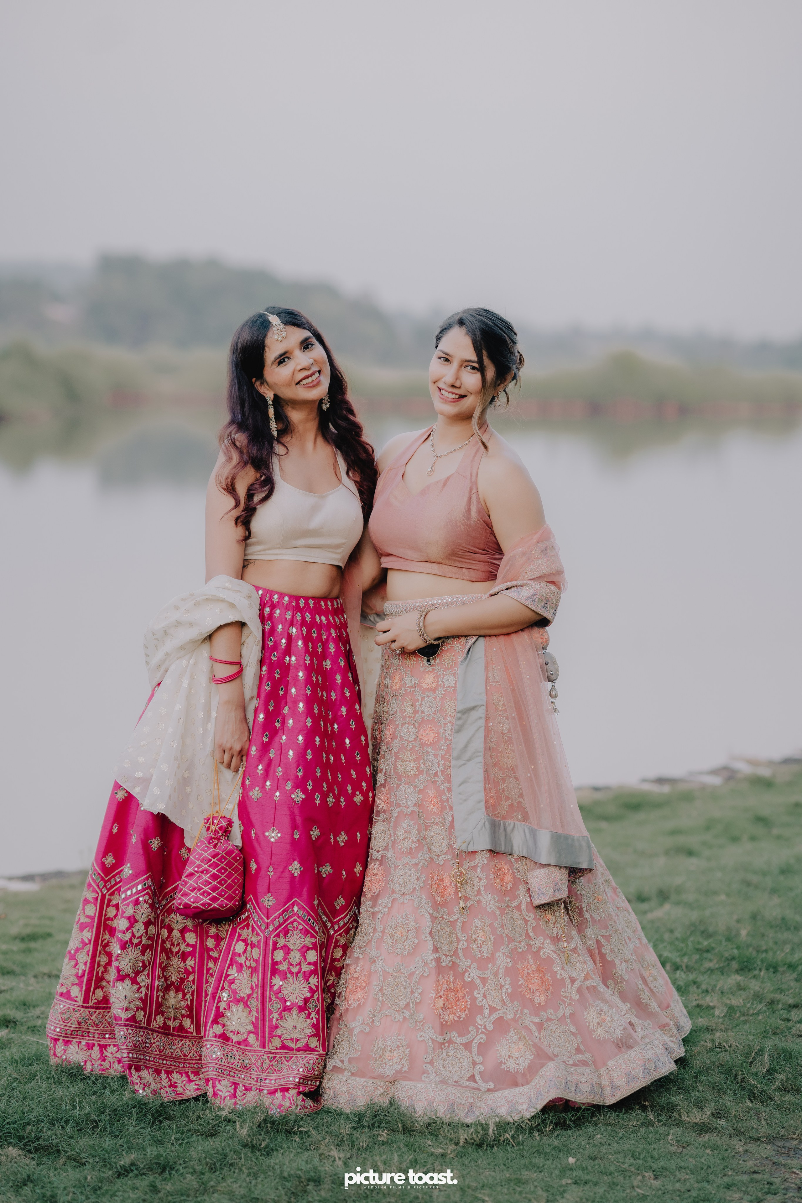 Varamala Ft. Barbie & Aneesh. Fine art Wedding Photographers in India & Canada