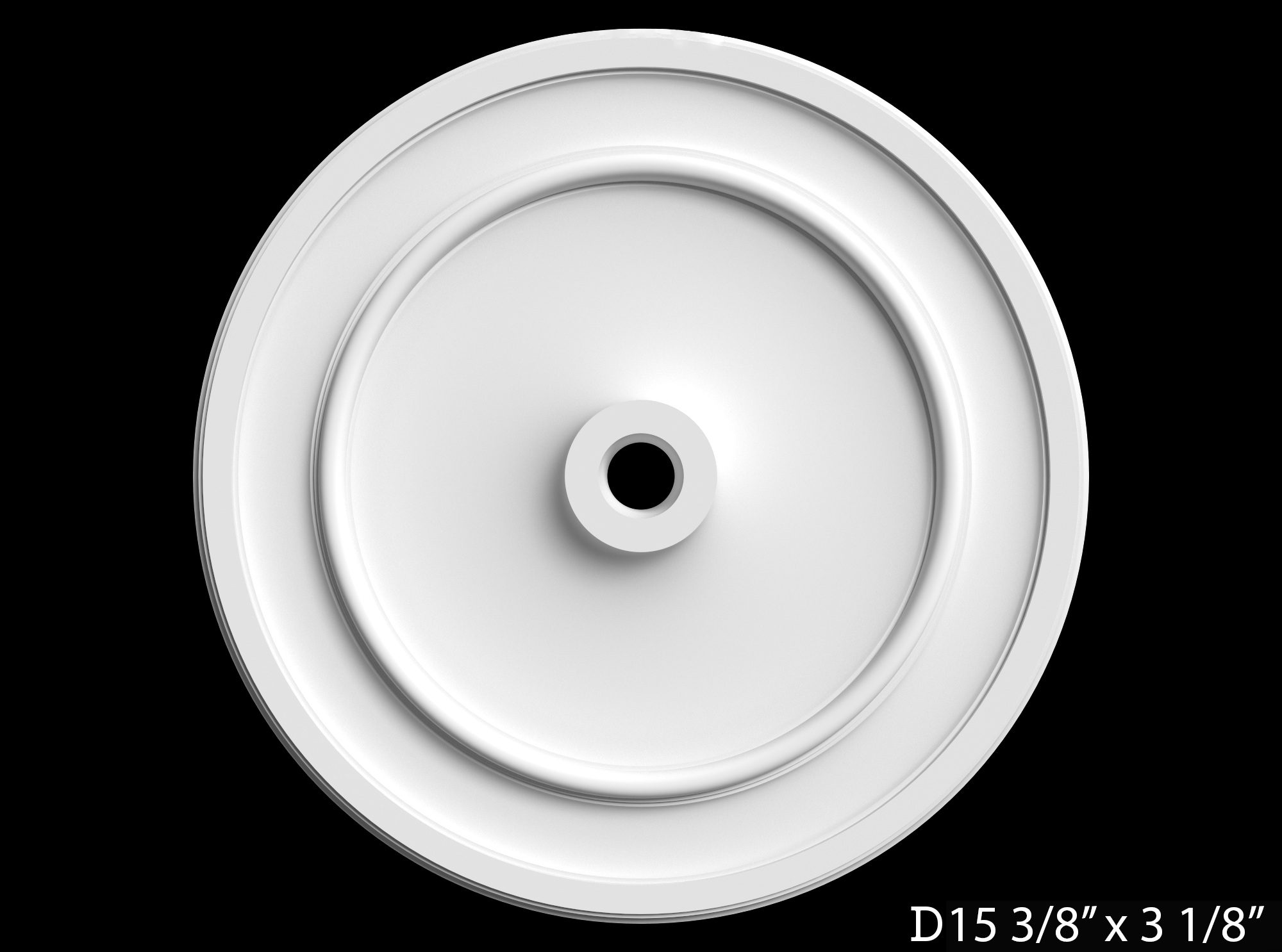 Medallions. Plaster molding