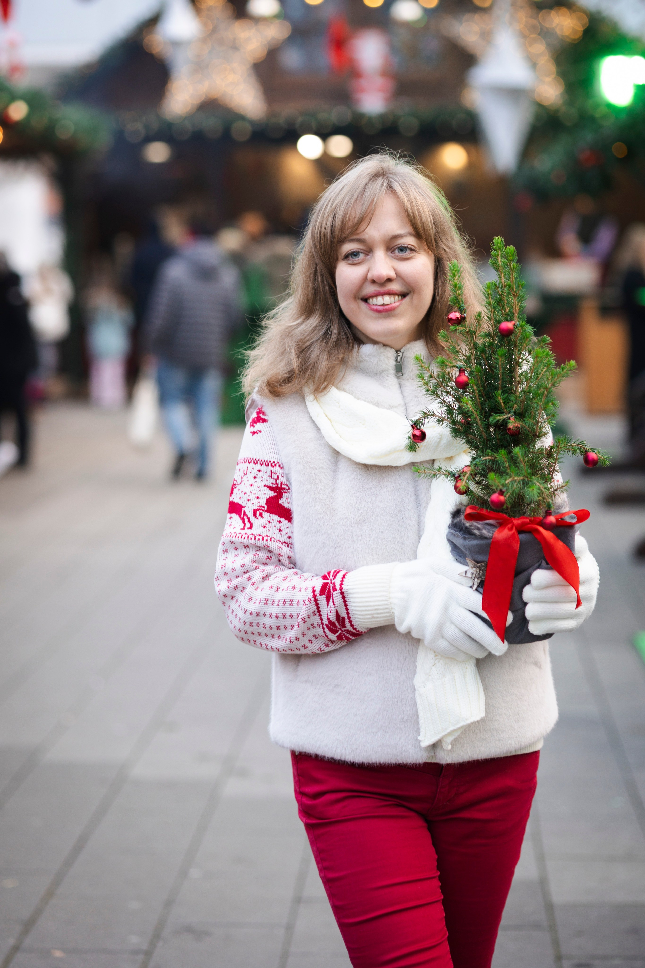 Nadja and Christmas. Photographer in Munich