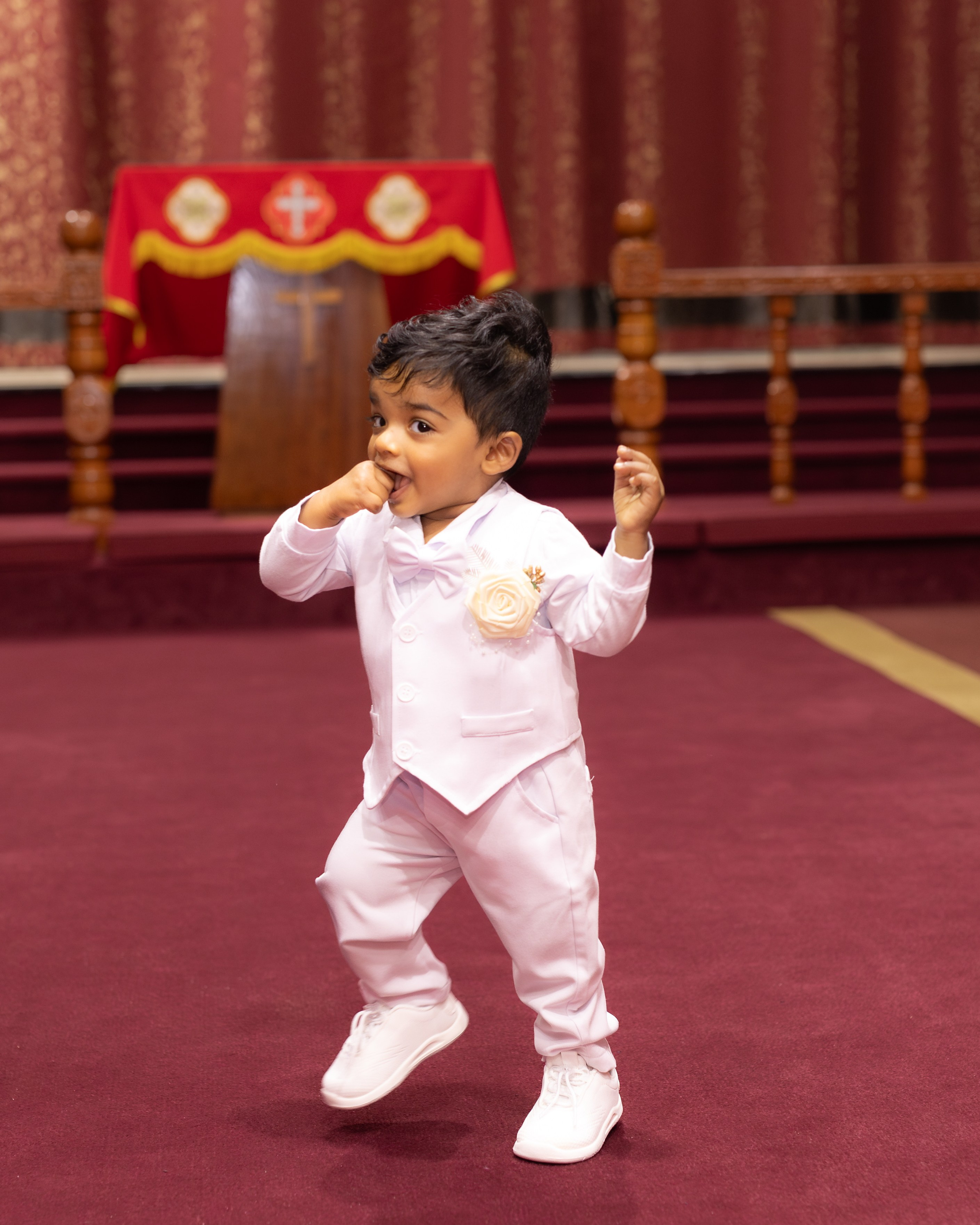 Baptist Church Baptism of a One-Year-Old Boy. Family, lifestyle, and commercial photography in New York and New Jersey
