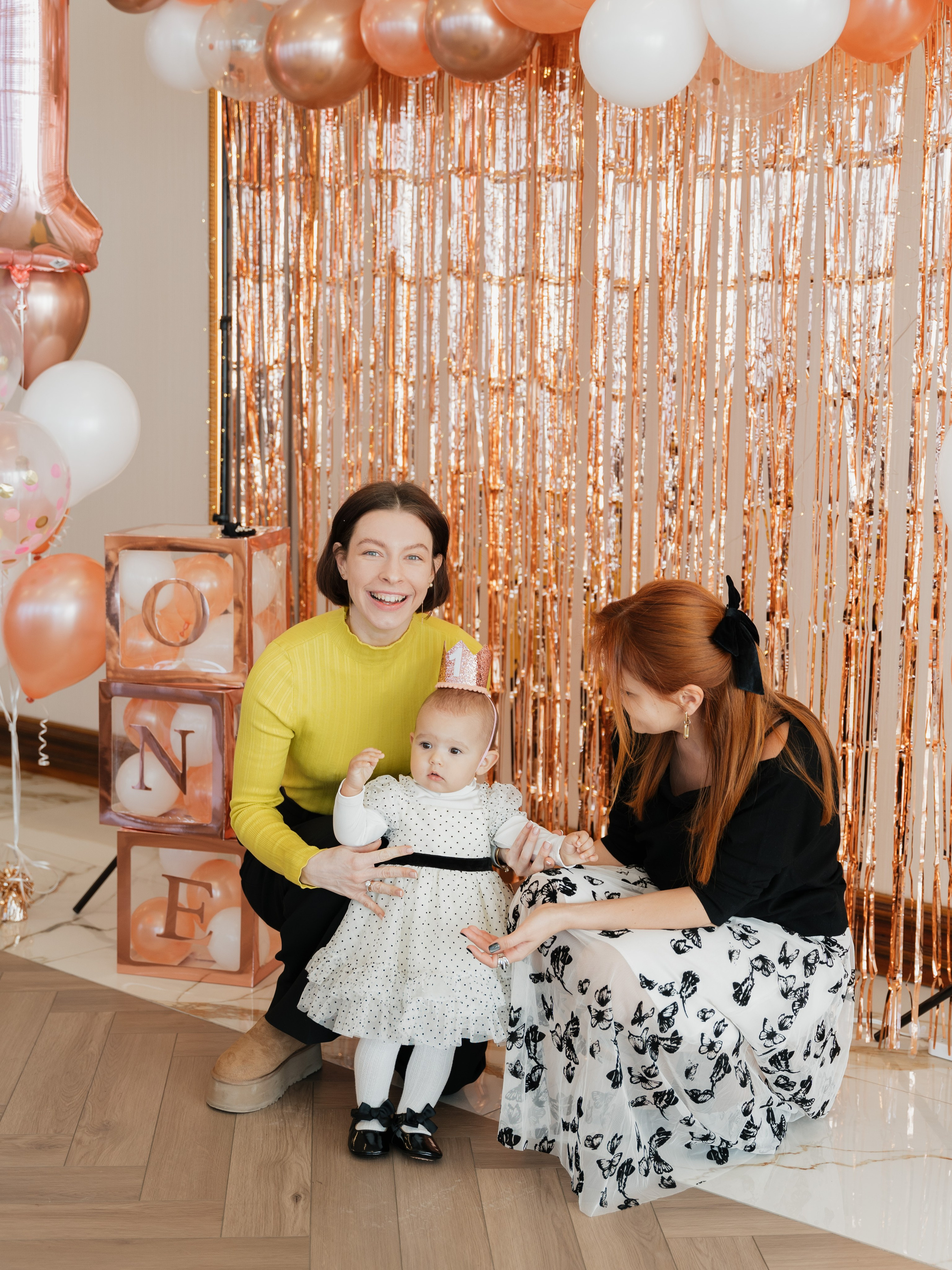 First birthday photoshoot Emily