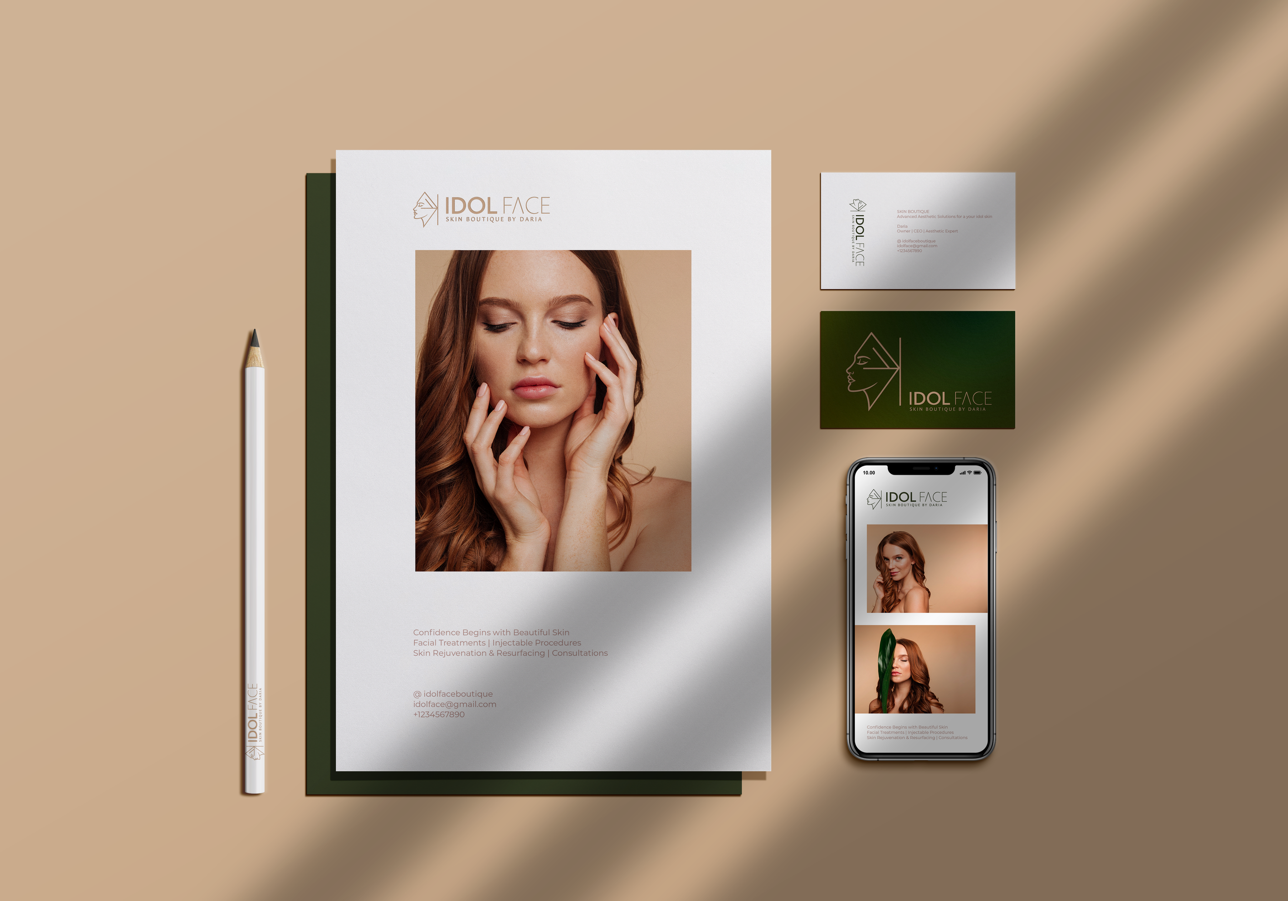 IDOL FACE. Графический дизайнер и ретушёр Юлия Абрамова