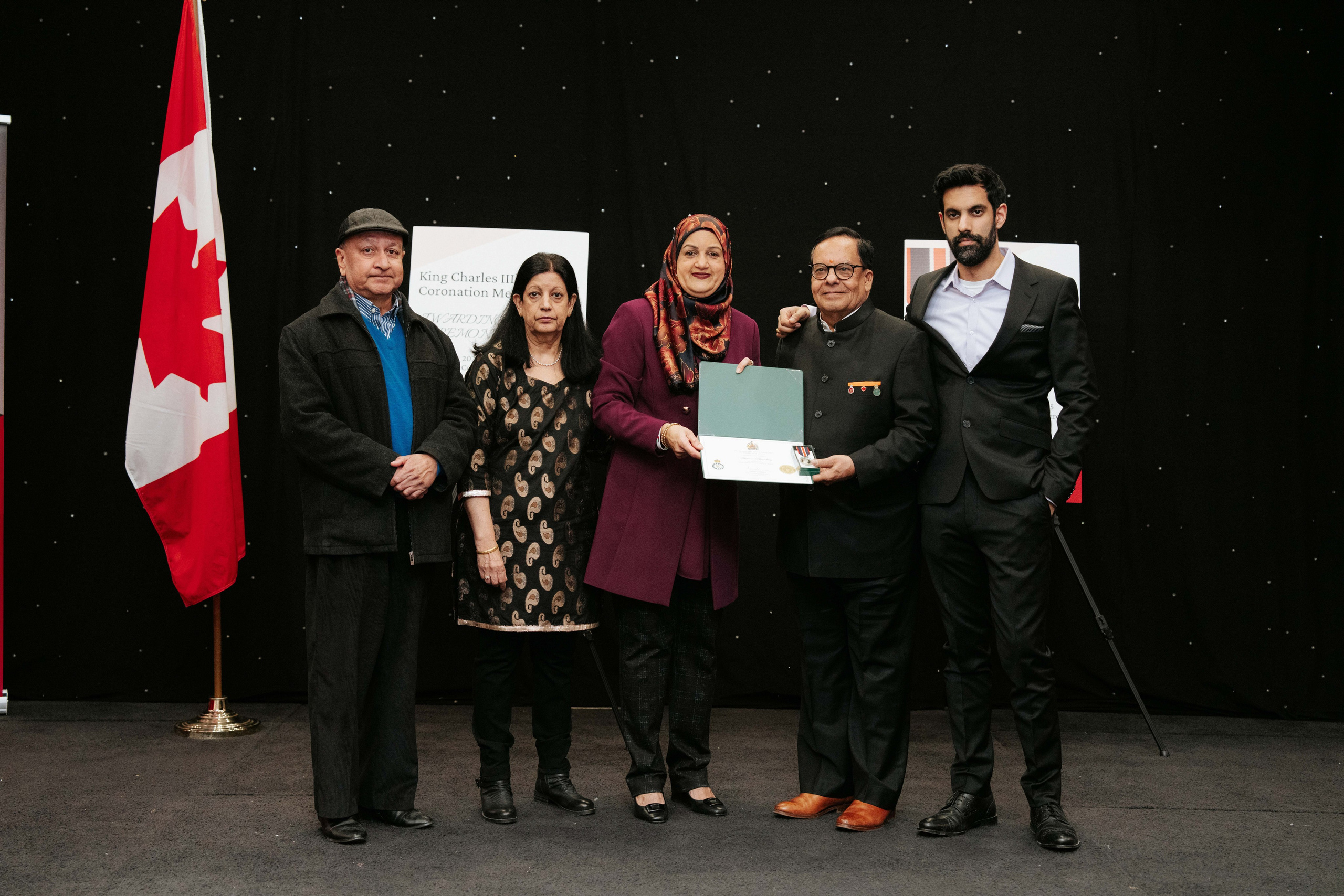 King Charles Coronation Medal Awarding Ceremony. MISAJA MEDIA