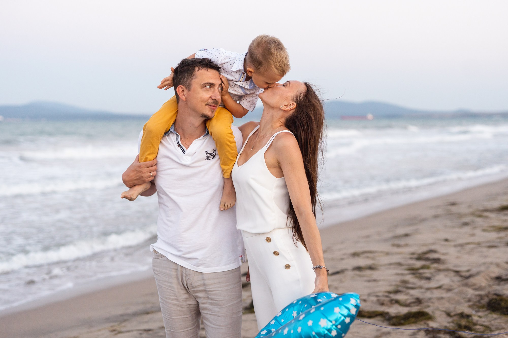 Sveta + Sergey = Danya. Photograph in Bulgaria Katerina Zubkova