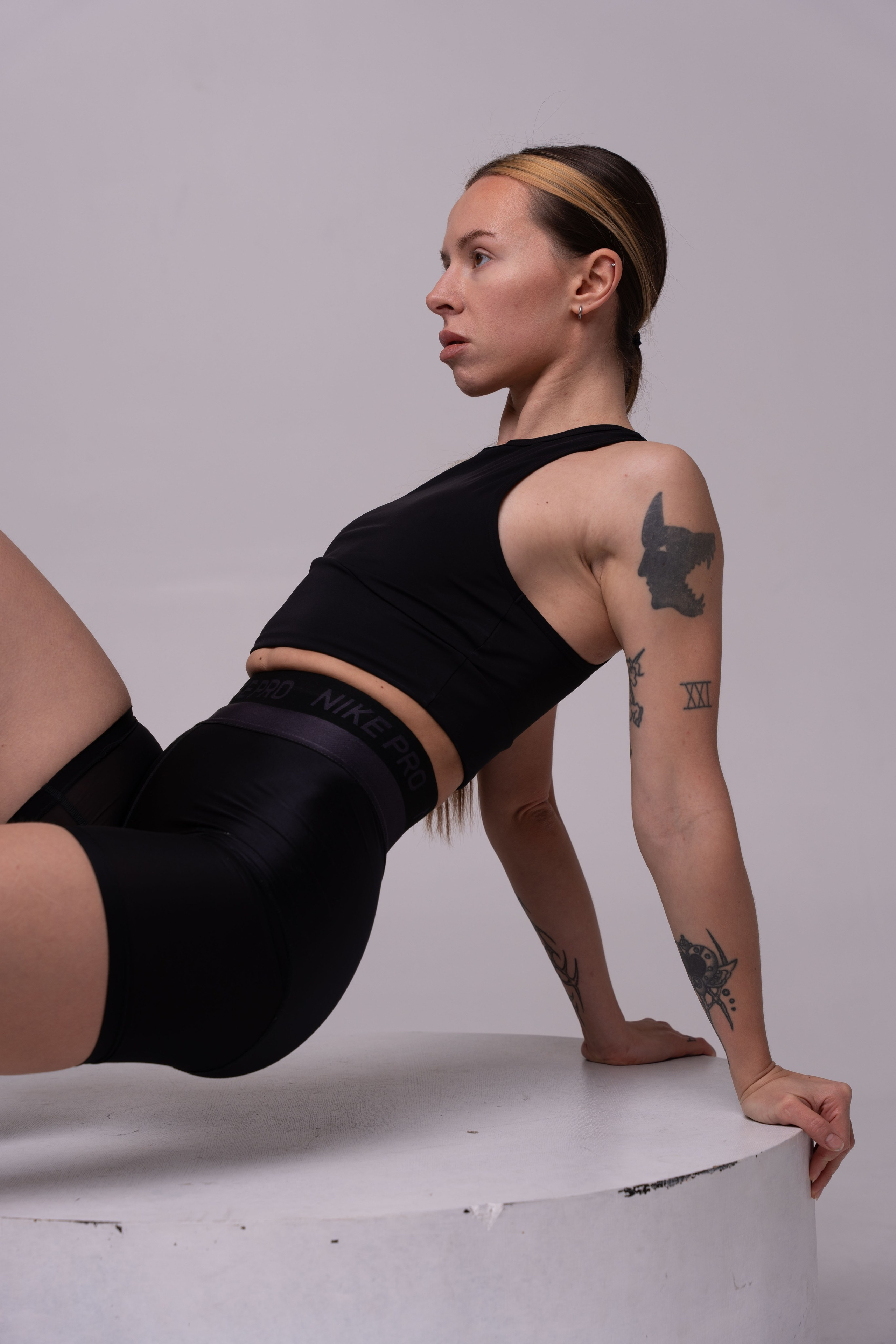 DARIA — stretching/poledance. Anna Omni — concept photographer and digital artist in Riga, Latvia