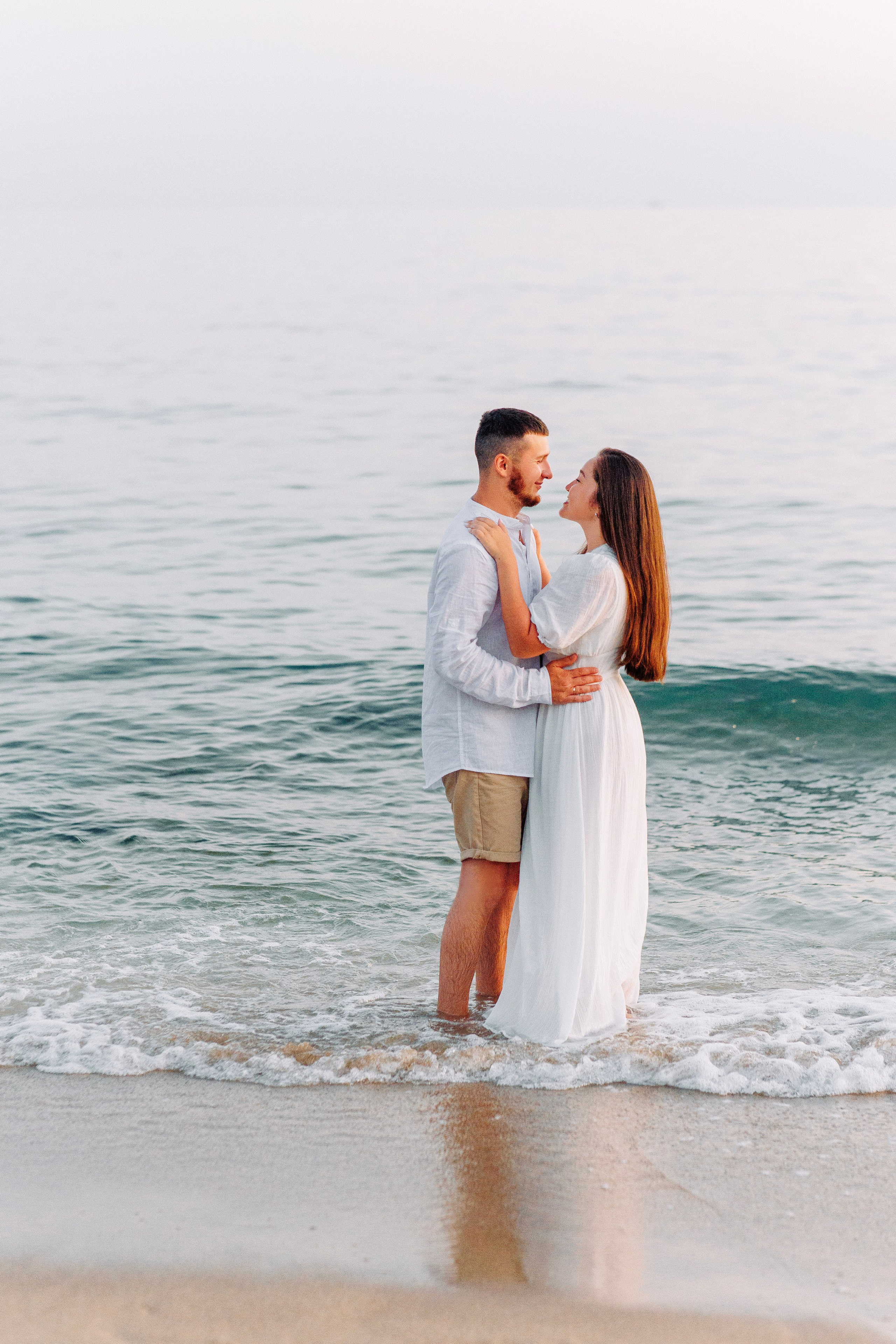 Романтическая фотосессия для пар в Алании — Закат у моря с Алсу Девели. Алсу Девели | Свадебный и семейный фотограф в Турции Алании, Алания, Аланья, Сиде, Белеке, Анталия