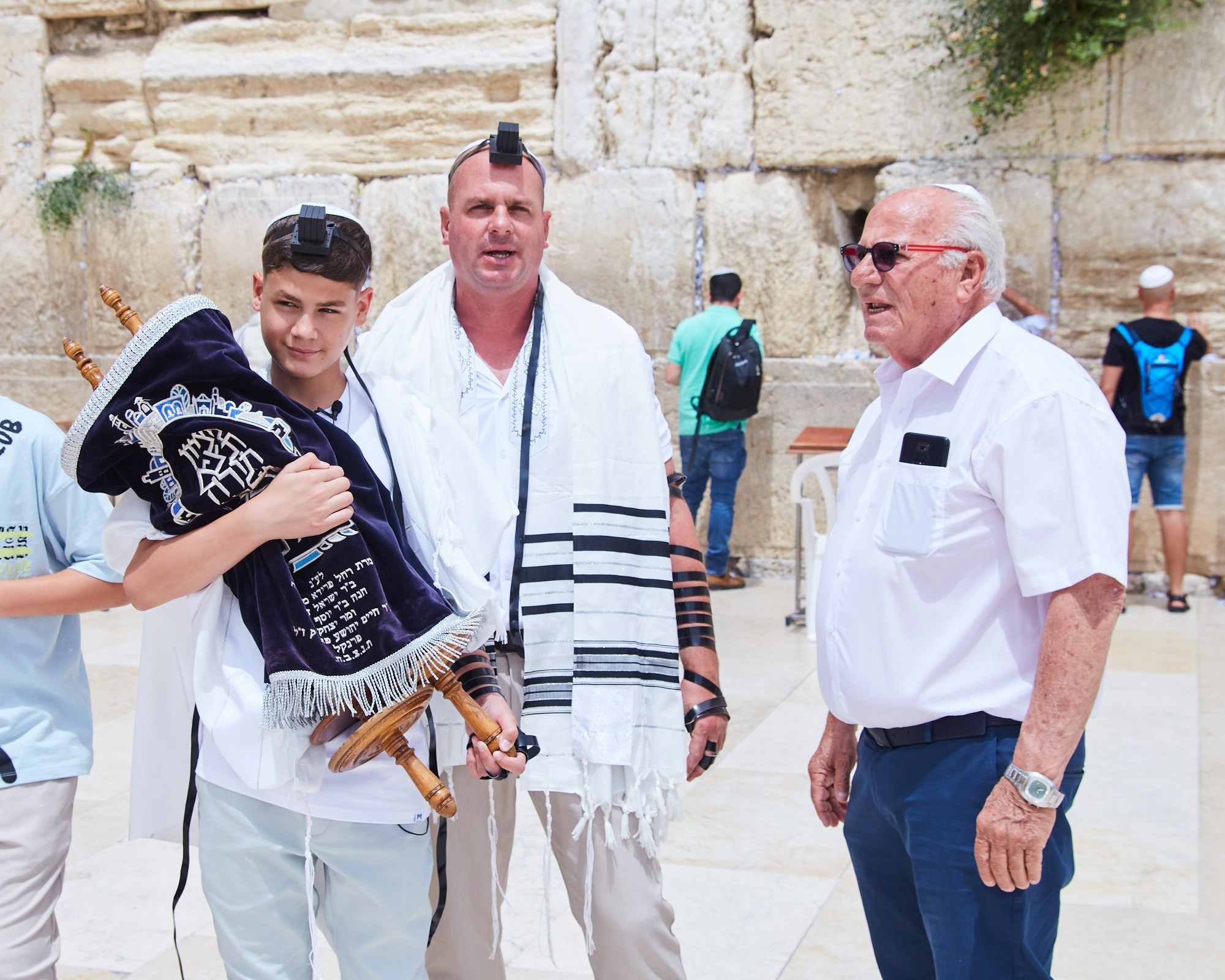 Бар-мицва на Котеле 2. Портретный и репортажный фотограф в Израиле Рома Бирман