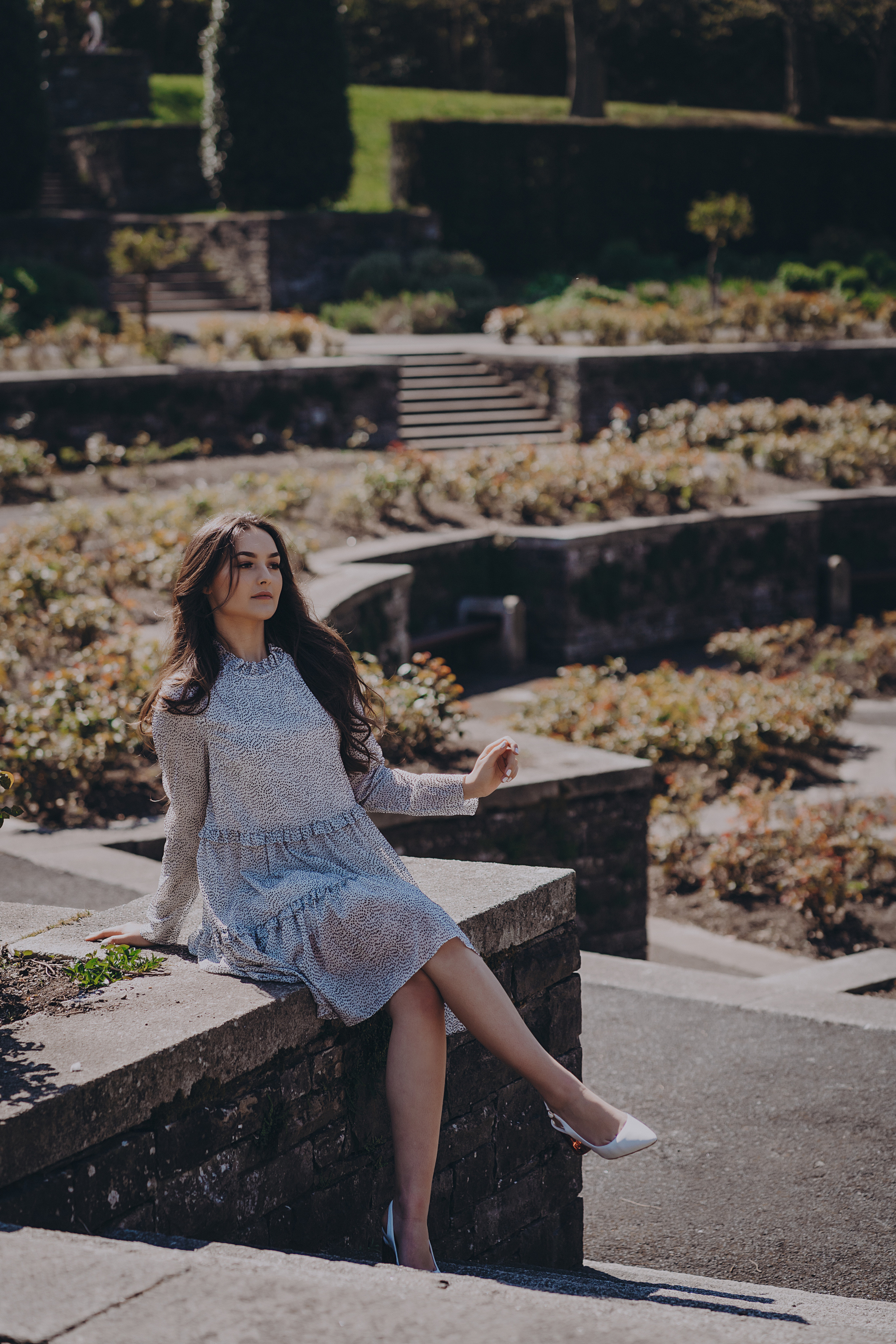 Eliza in cherry trees. Maternity/Love story/Wedding photographer