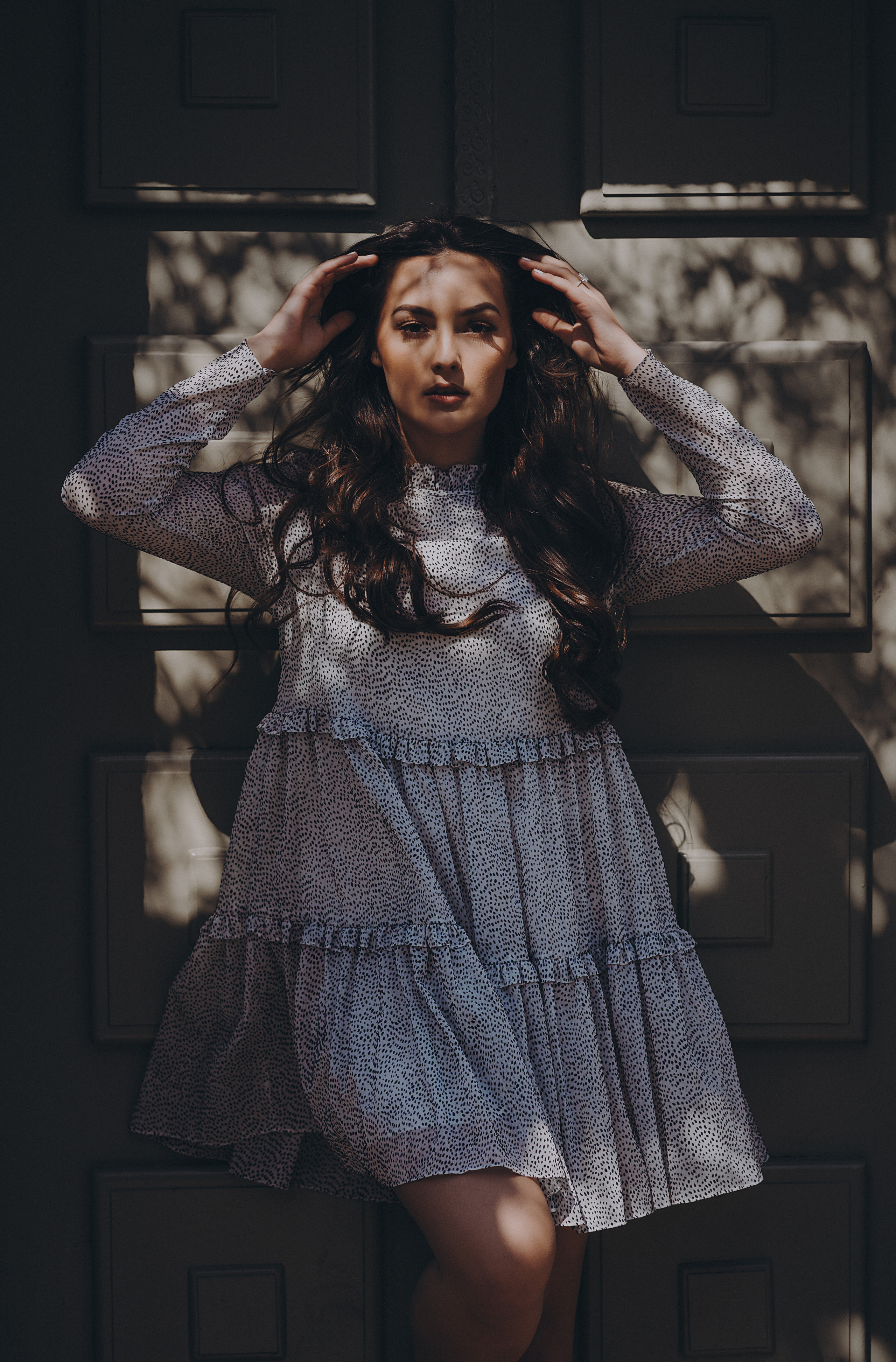 Eliza in cherry trees. Maternity/Love story/Wedding photographer
