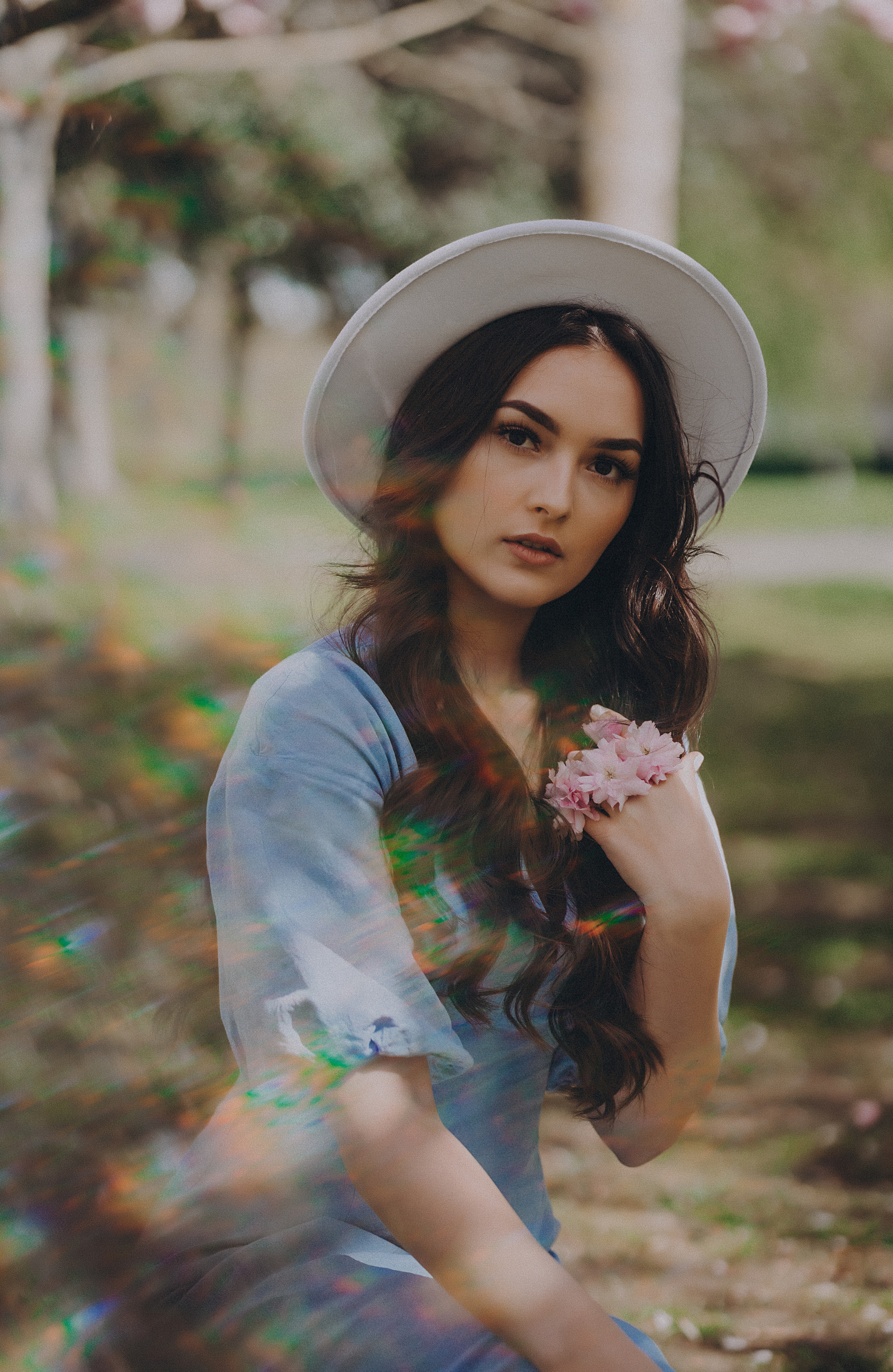 Eliza in cherry trees. Maternity/Love story/Wedding photographer