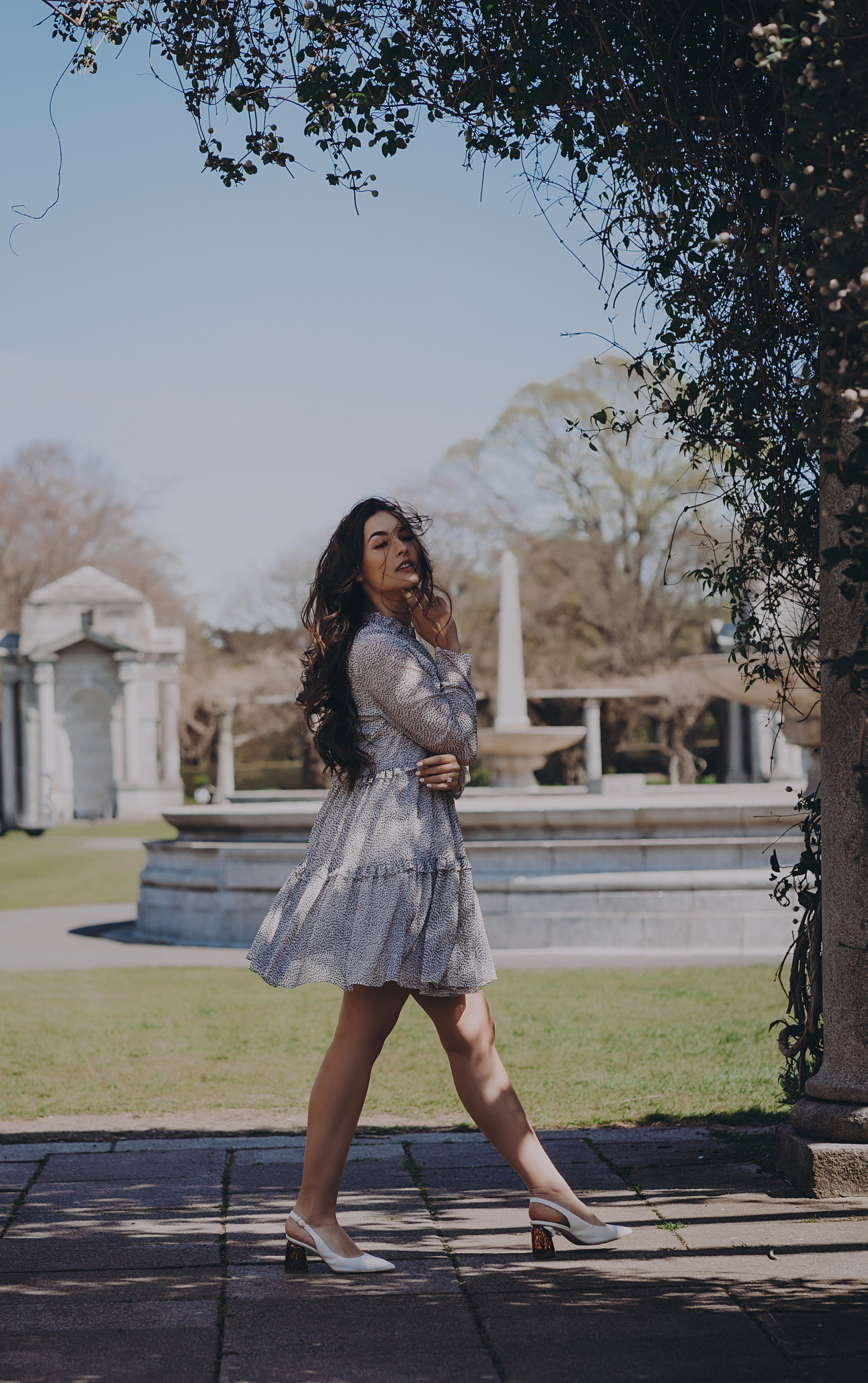 Eliza in cherry trees. Maternity/Love story/Wedding photographer