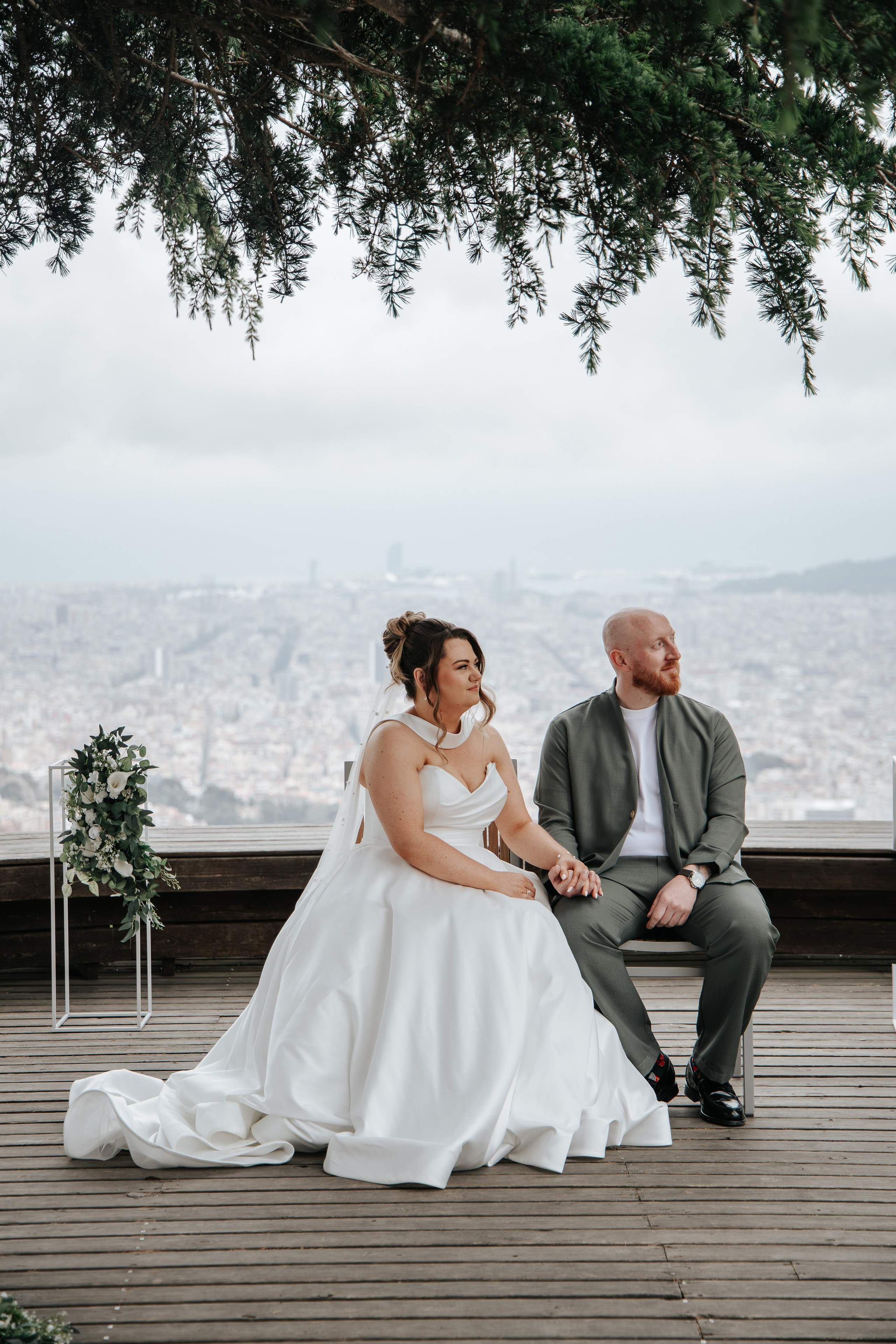 Sophie & Corey, 02/05/2026, Observatorio de Fabra, Barcelona. Fotógrafa de bodas en Girona, Costa Brava | Wedding Photographer Evgenia Gruntovaya