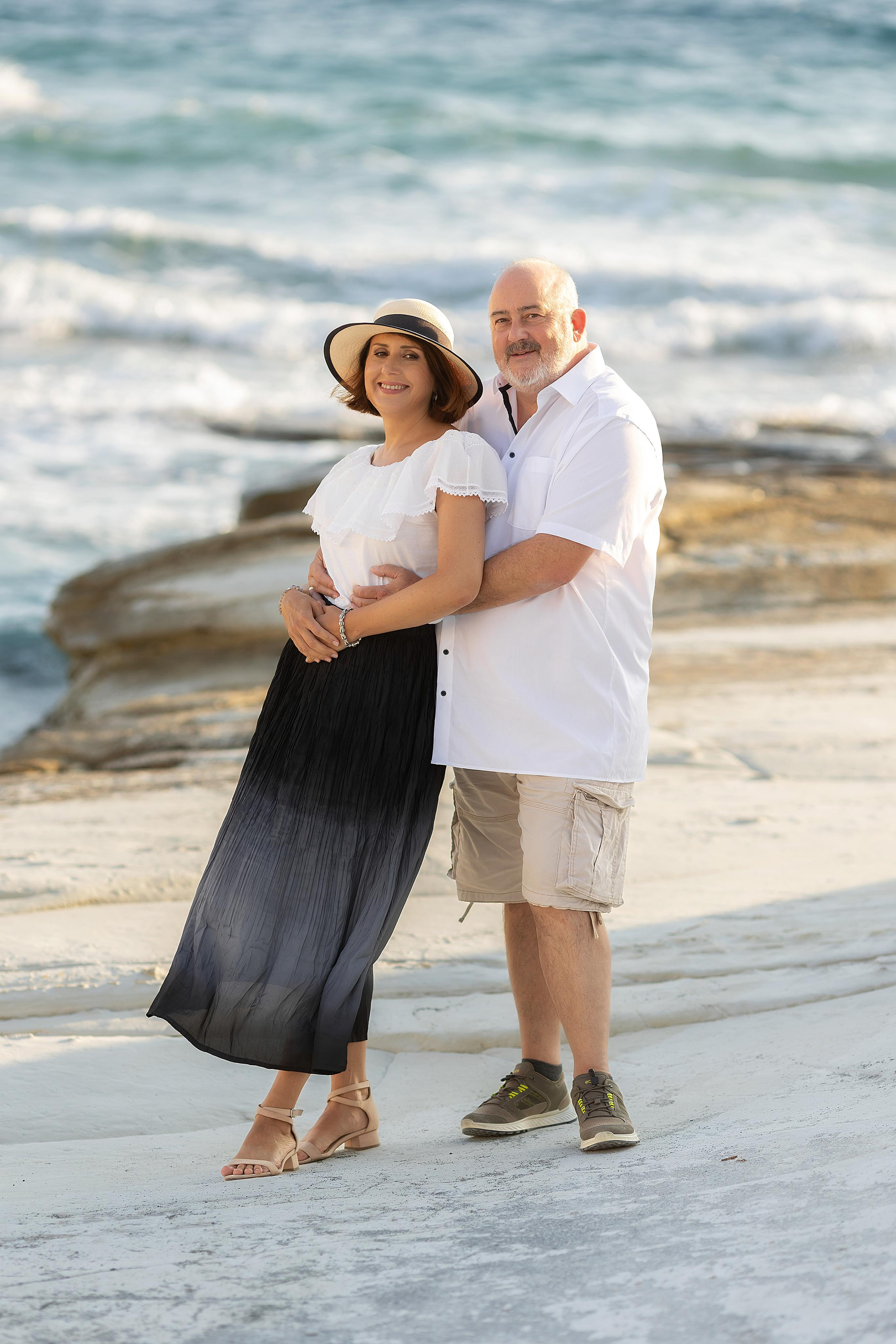 Закат на Белых Скалах. Фотограф на Кипре