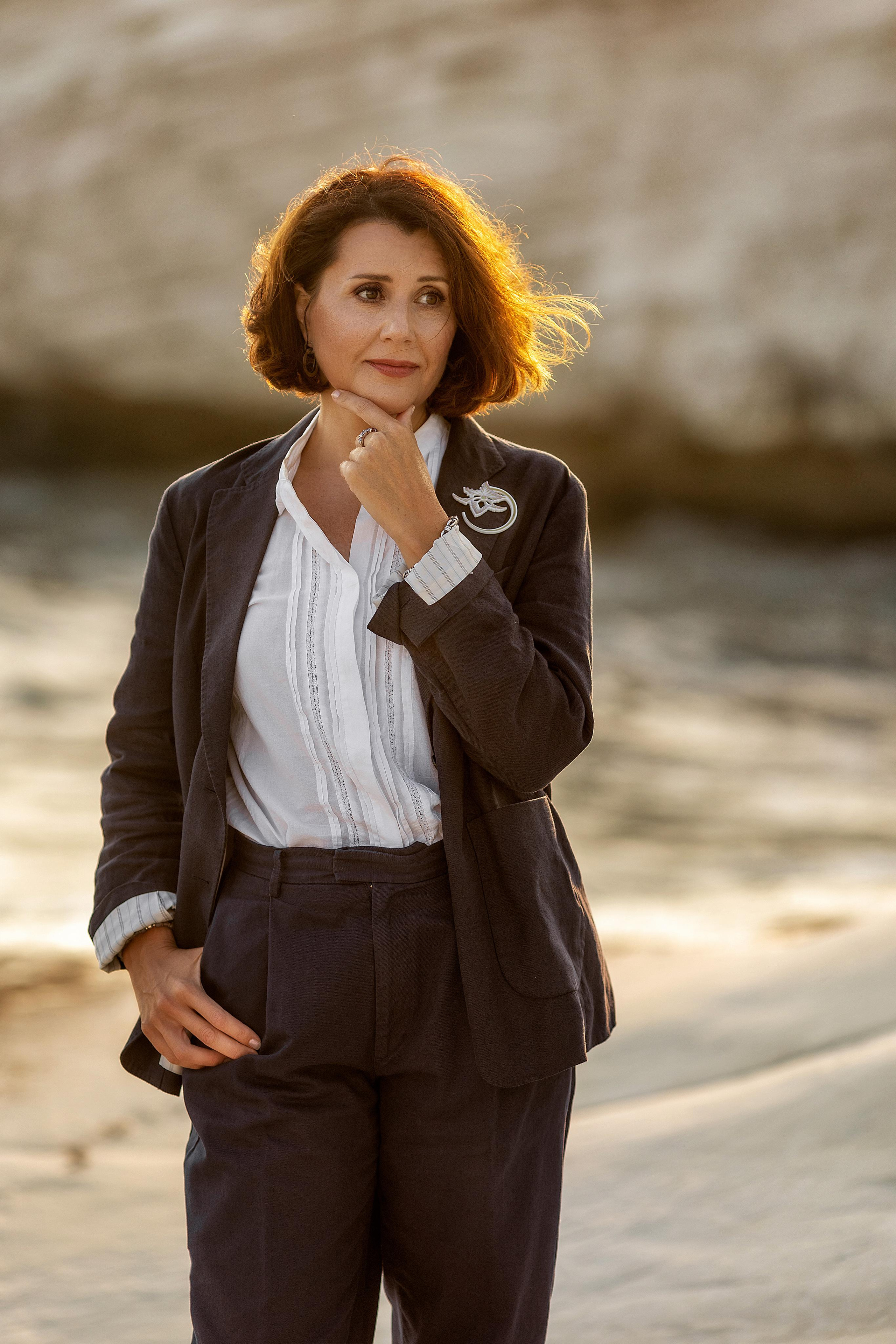 Закат на Белых Скалах. Фотограф на Кипре