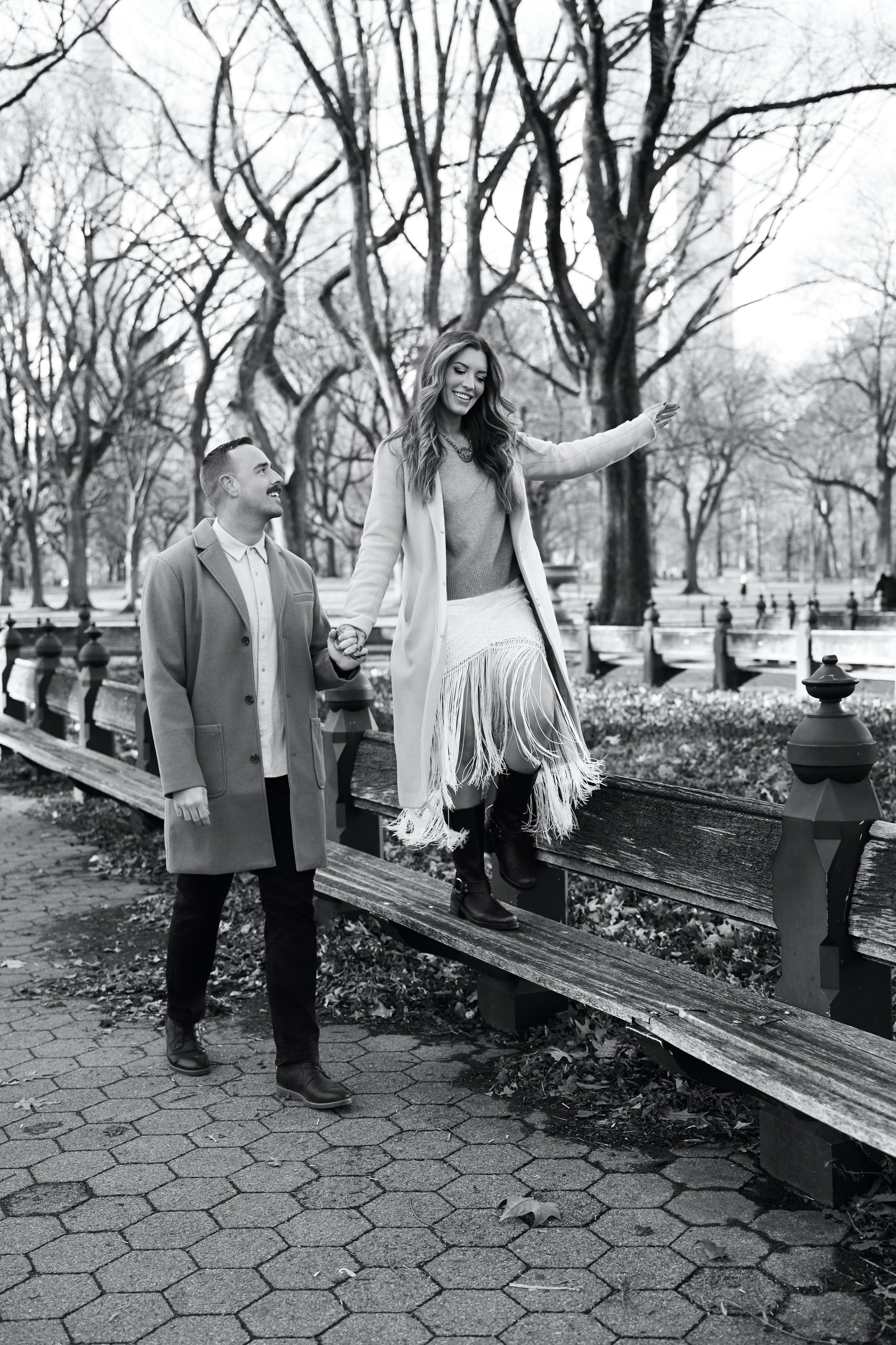 Surprise Proposal in New York. Professional Wedding and event photographer USA New York