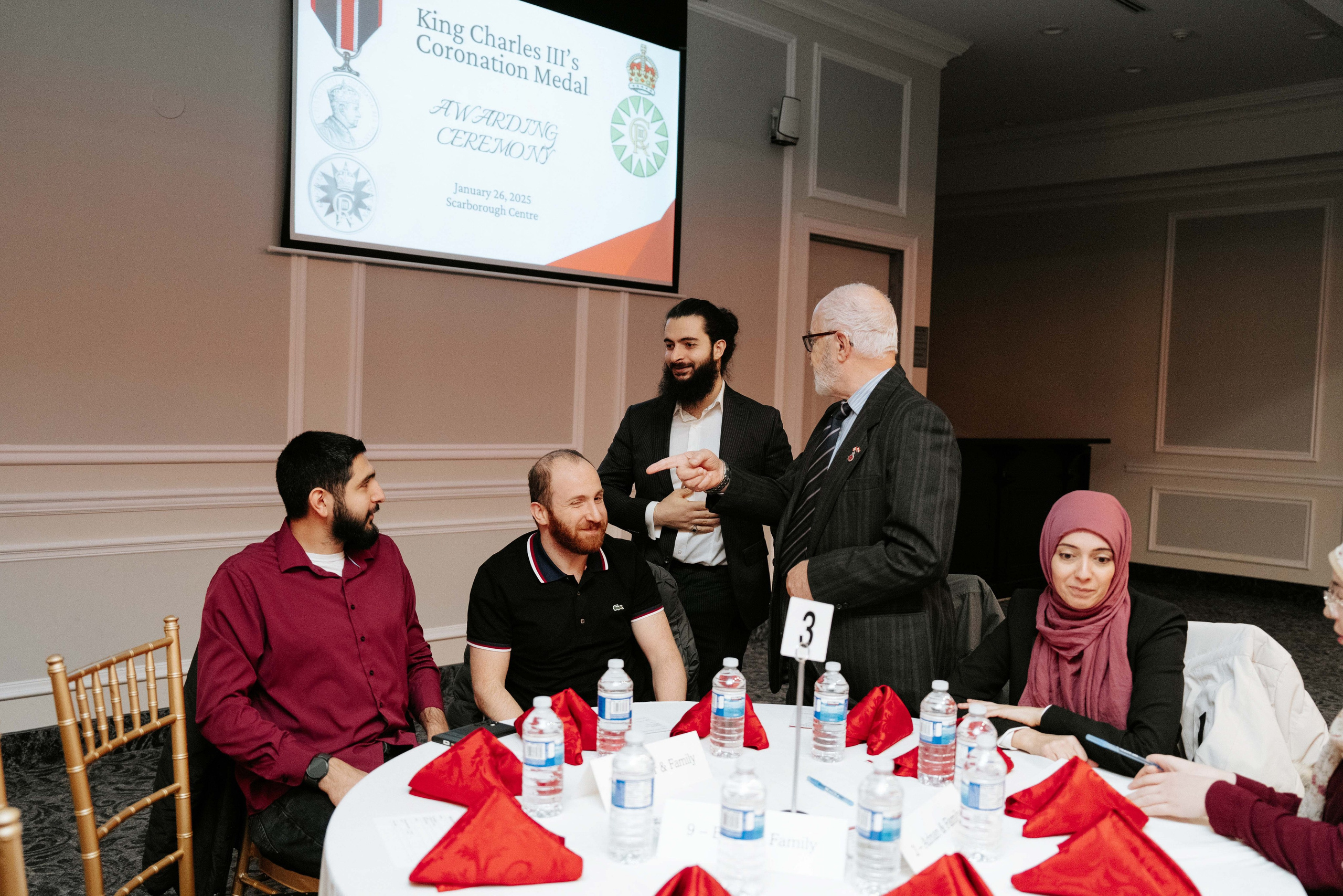 King Charles Coronation Medal Awarding Ceremony. MISAJA MEDIA