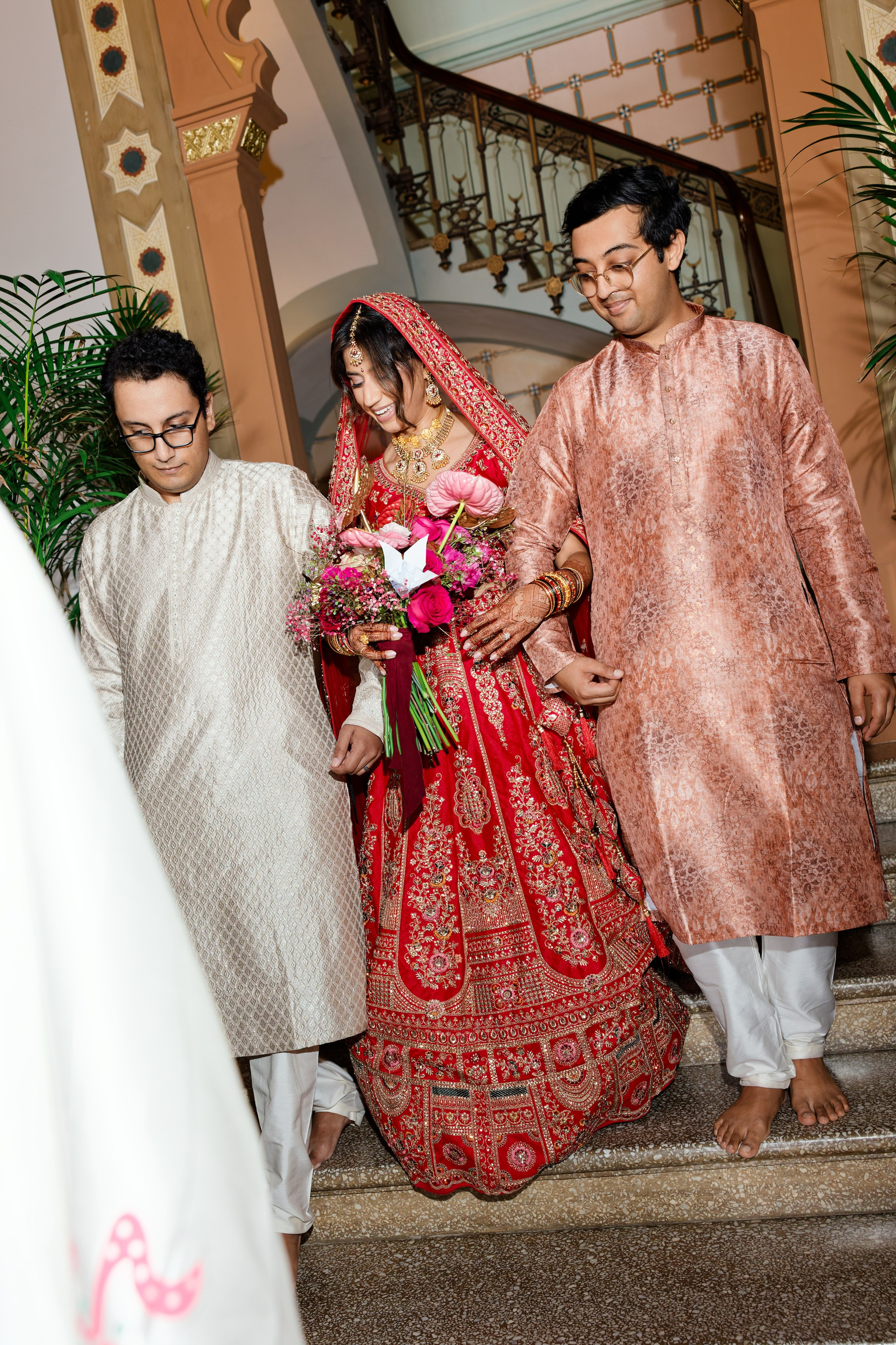 Indian wedding at Gran Villa Rosa, Barcelona