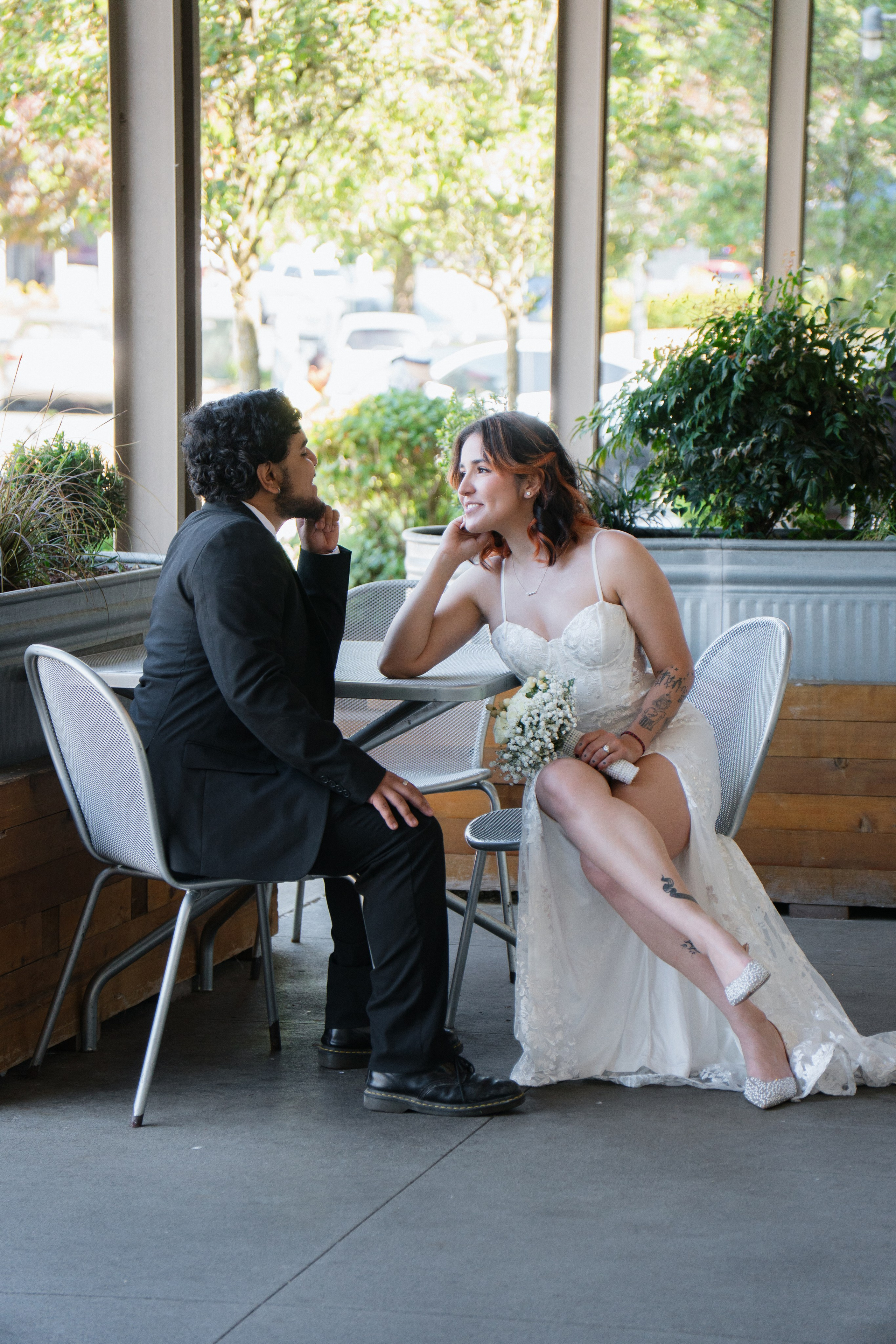 Andrea and Alonso | Wedding Portrait session. Photographer in Washington Sophia D