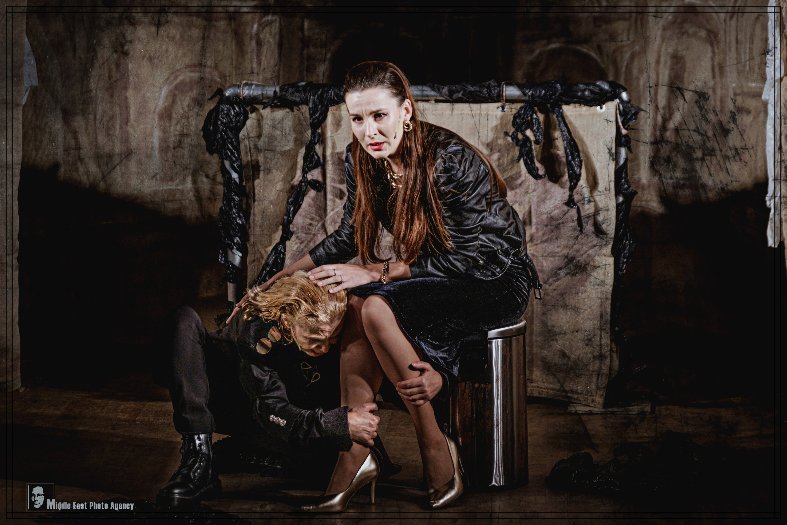 Caligula – Theater Zero. Dramatic Stage Photography. Middle East Photo Agency — Photography & Event Magnets — סוכנות צילום והדפסת מגנטים לאירועים