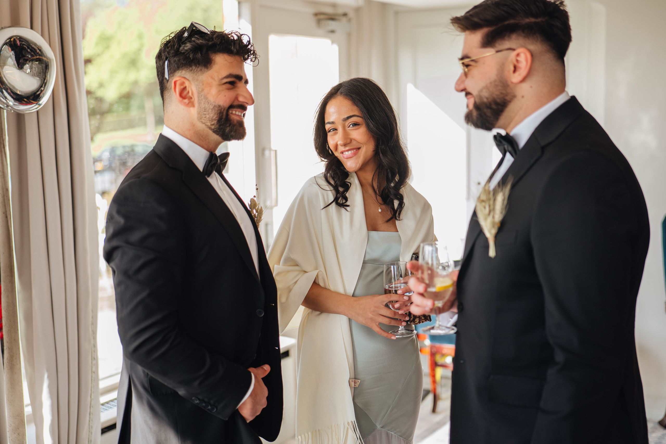 Wedding day with Daria and Burhan in south west London. Wedding and family photographer in London