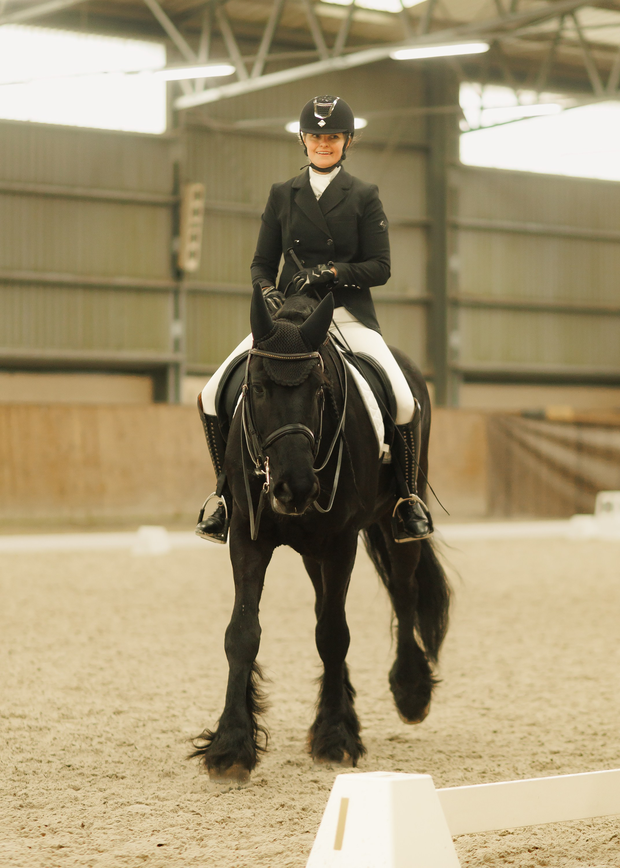 Partynice dressage \ feb'25. Kaja | fotograf we Wrocławiu | ludzie i psy