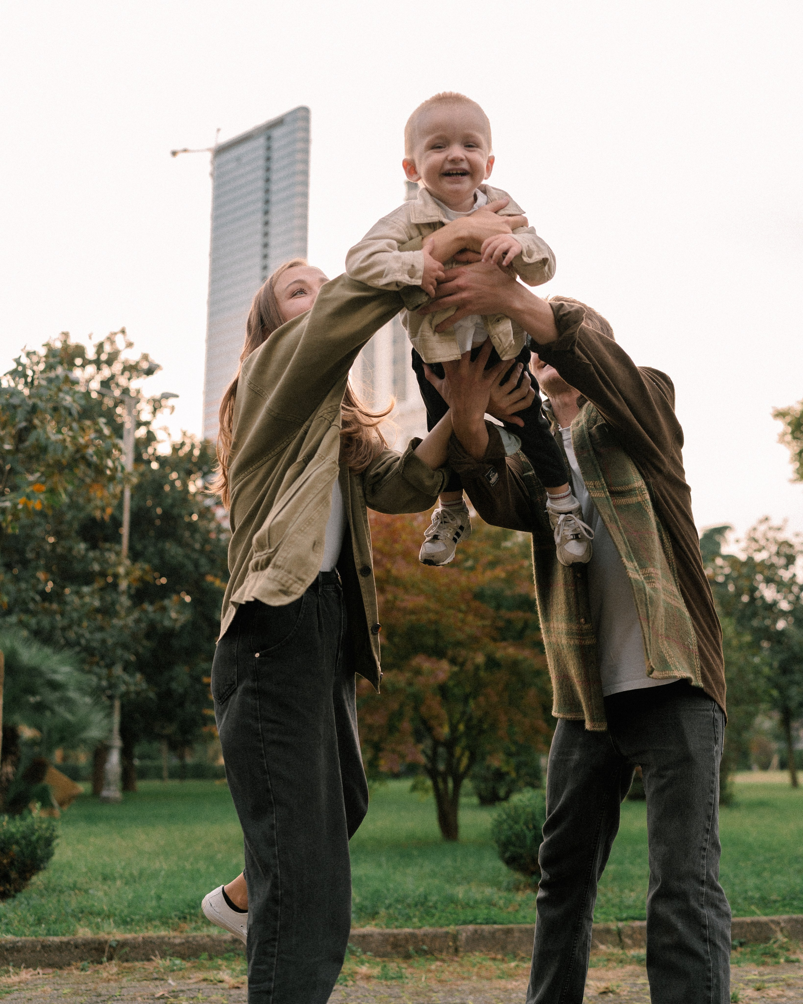 Семейная фотосессия — Мария, Антон и Платон. Портретный и свадебный фотограф в Батуми Валерия Азаренко